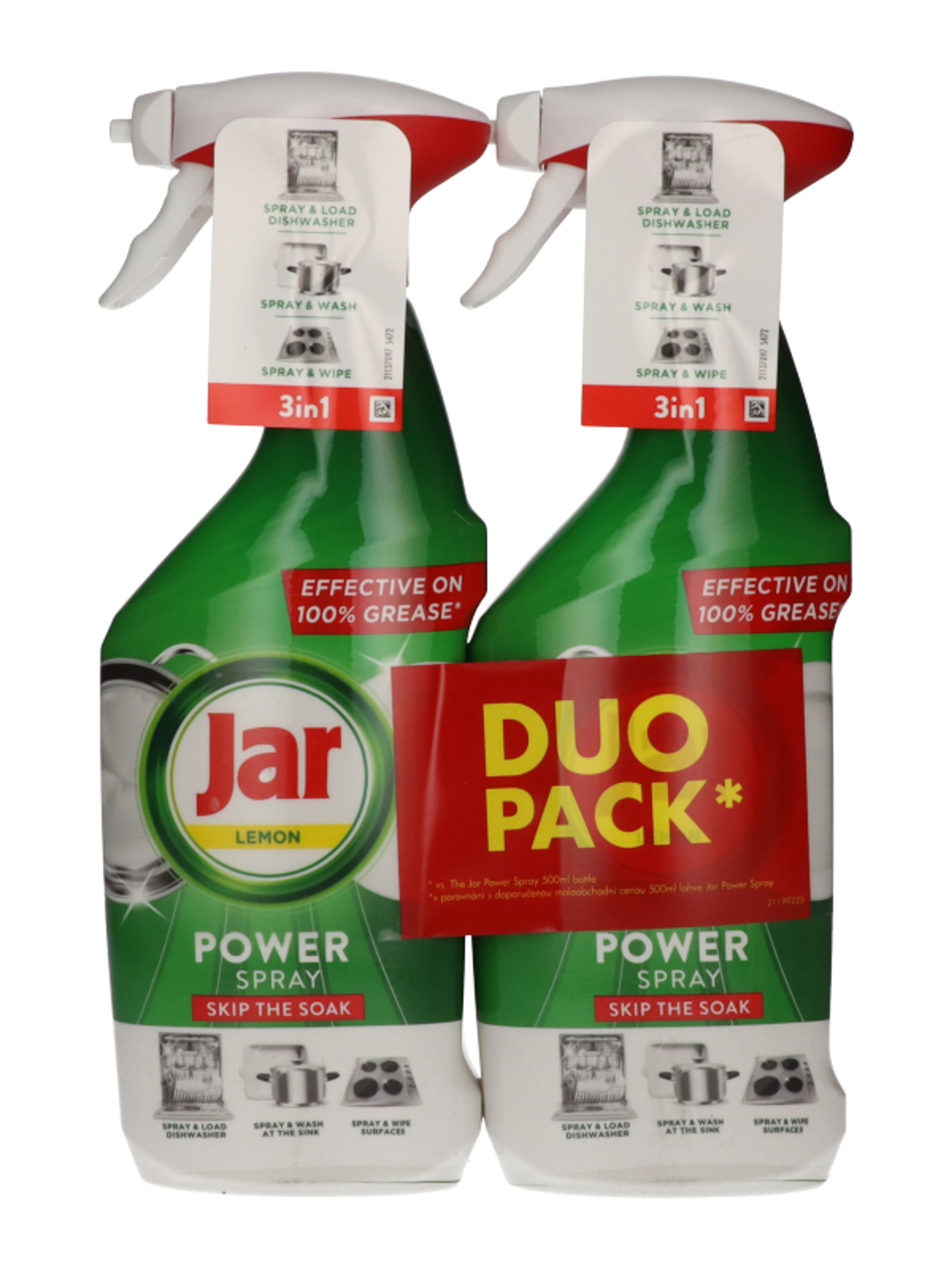 Jar Lemon spray duo 2x500 ml - 1000 ml