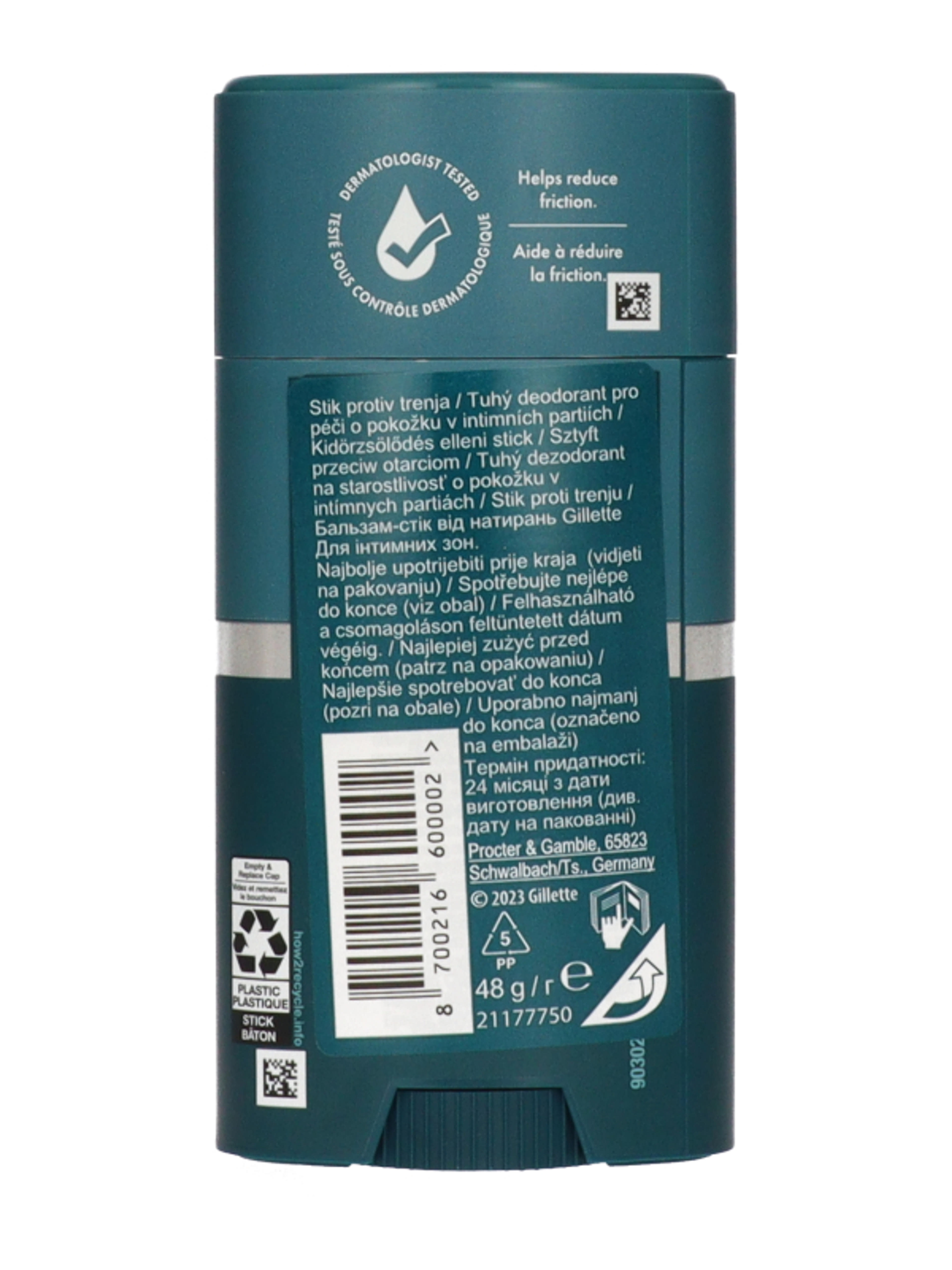 Gillette Intimate Pubic Anti-chafe stift - 48 g-11