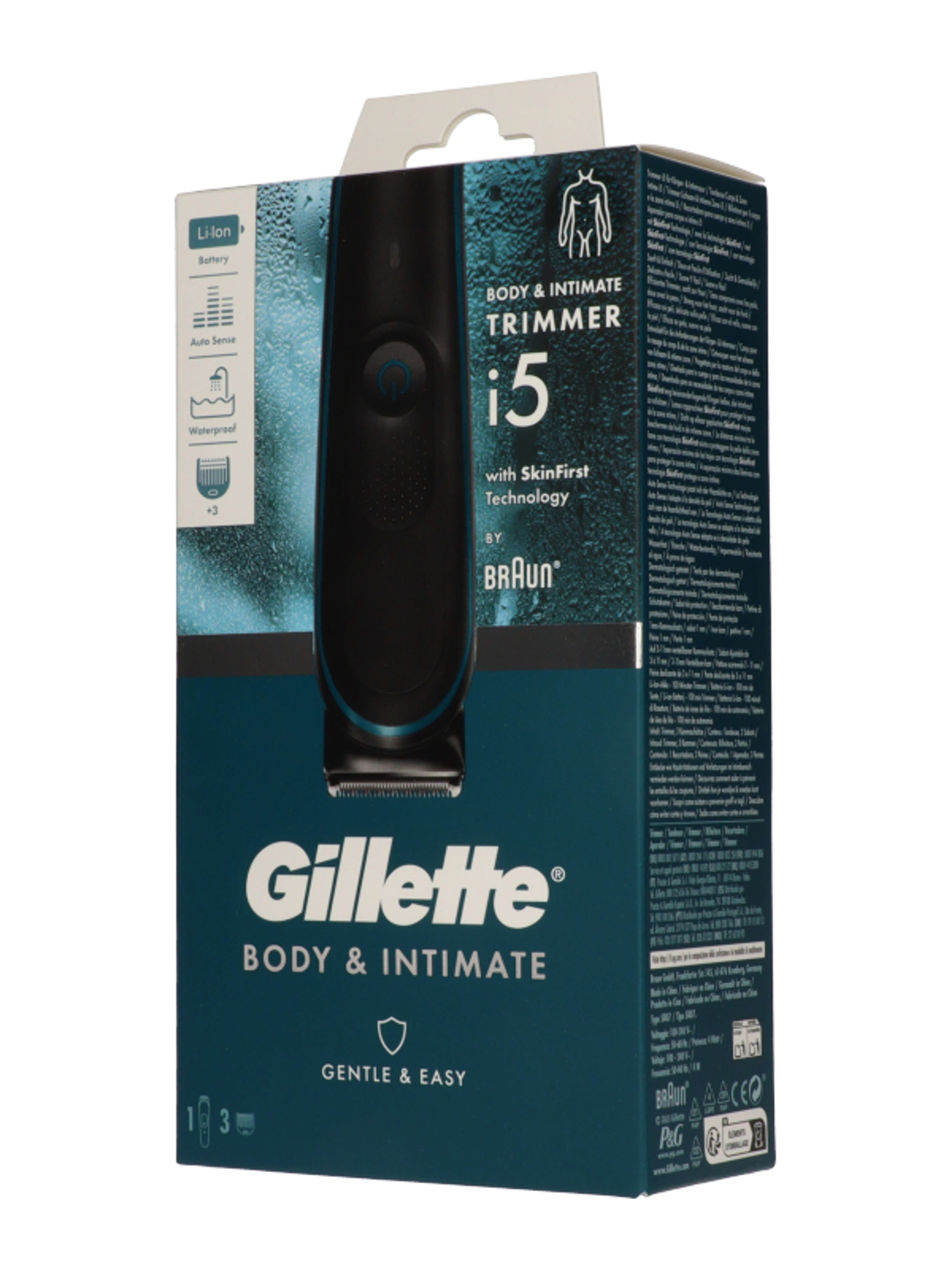 Gillette Body & Intimate trimmer szett - 1 db-2