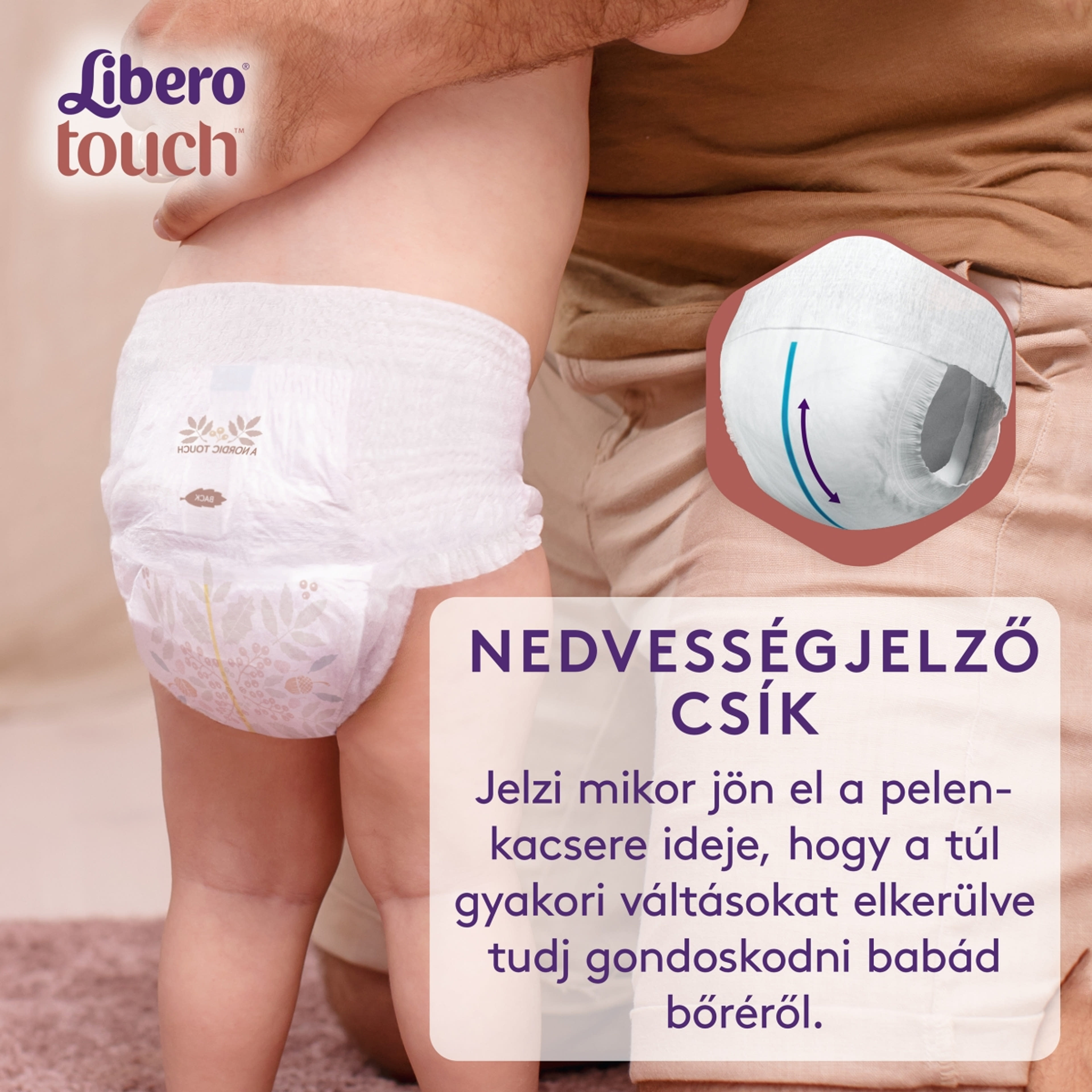 Libero Touch bugyipelenka 5-ös 10-14 kg - 32 db-3