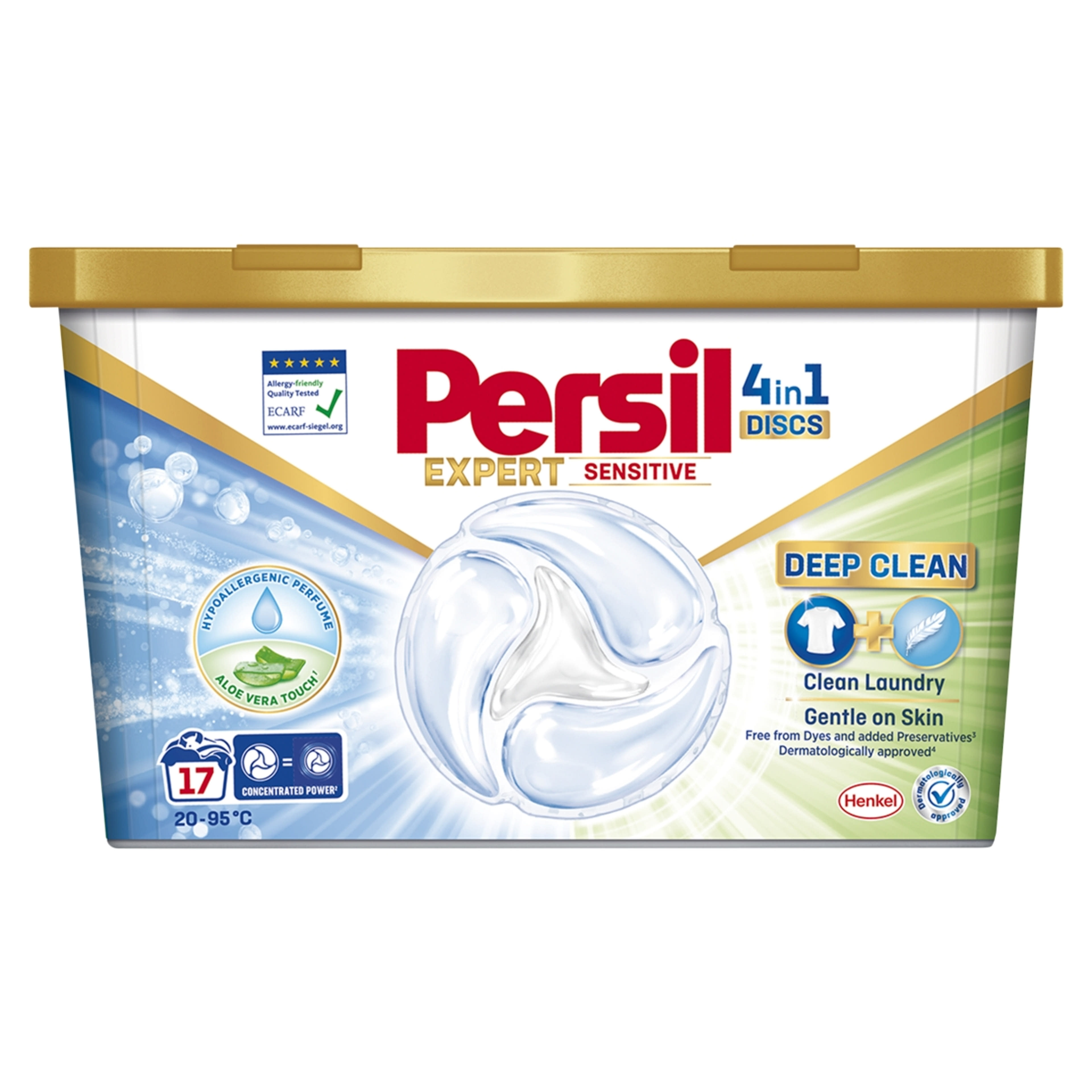 Persil Discs Expert Sensitive mosókapszula 17 mosás -  17 db