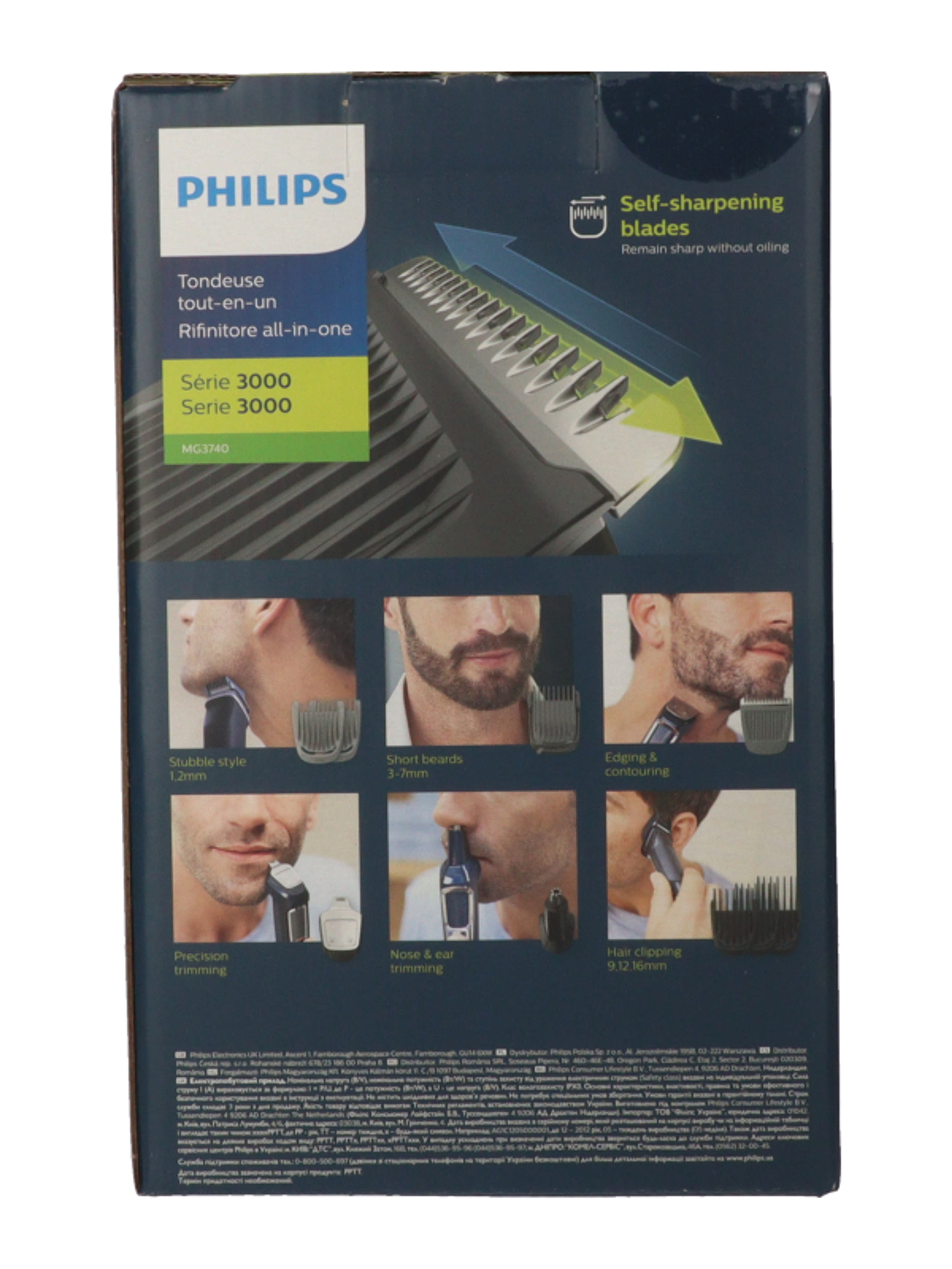 Philips series 3000 MG 3740/15 szakállvágó - 1 db-4