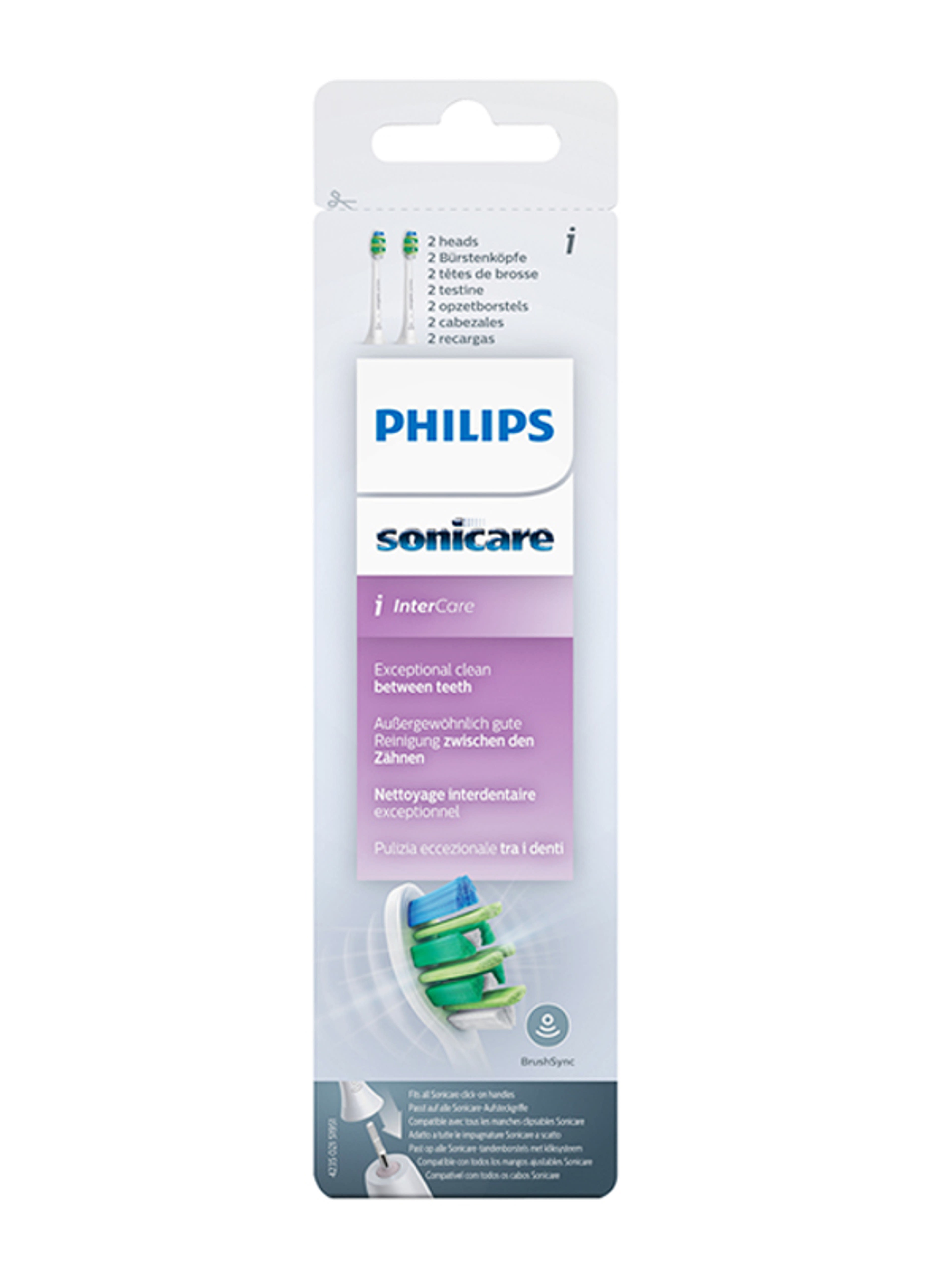 Philips Sonicare InterCare HX9002/10 elektromos fogkefefej- 2 db-1