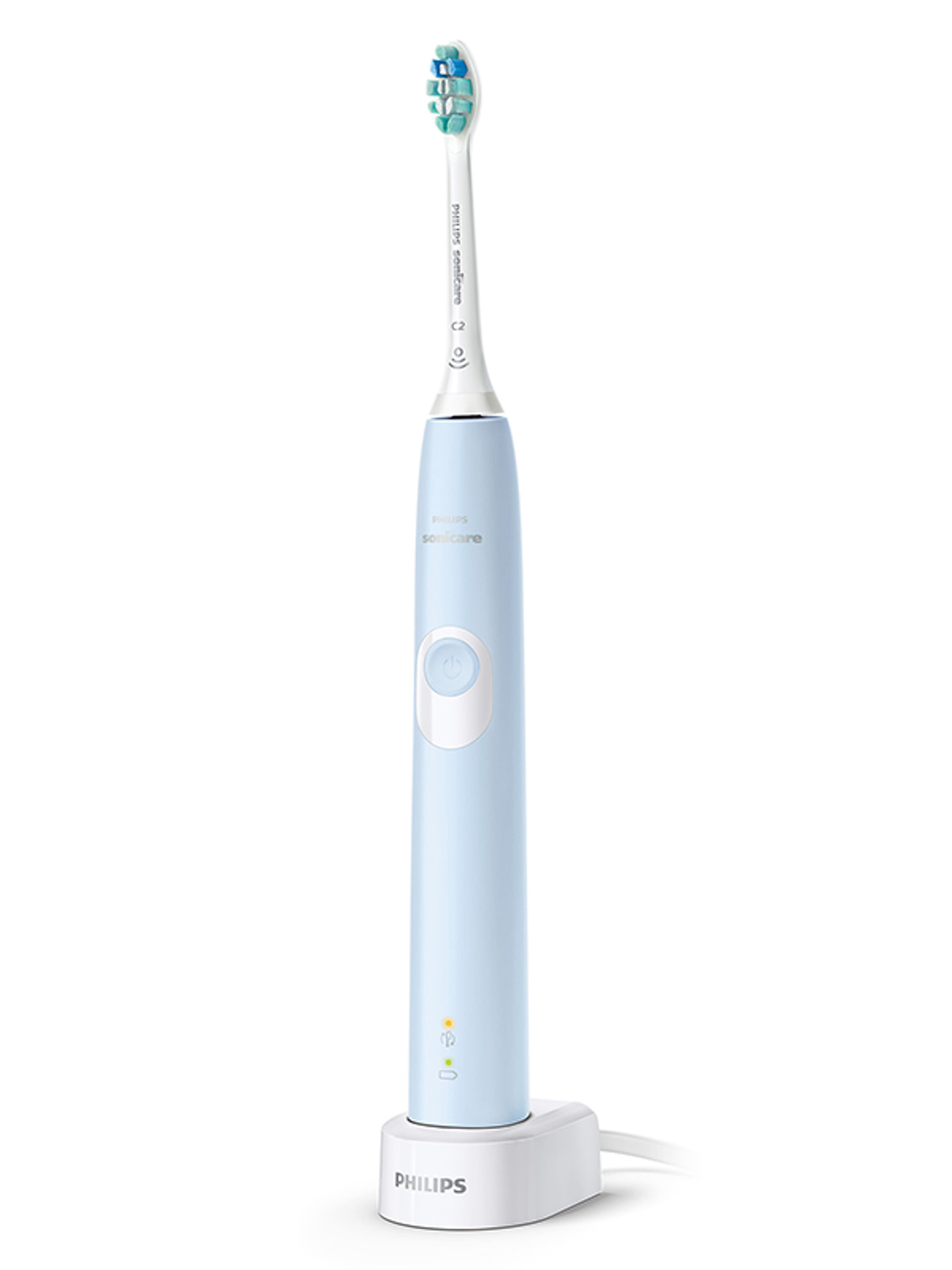 Philips Protective Clean szónikus elektromos fogkefe, világoskék - 1 db-3