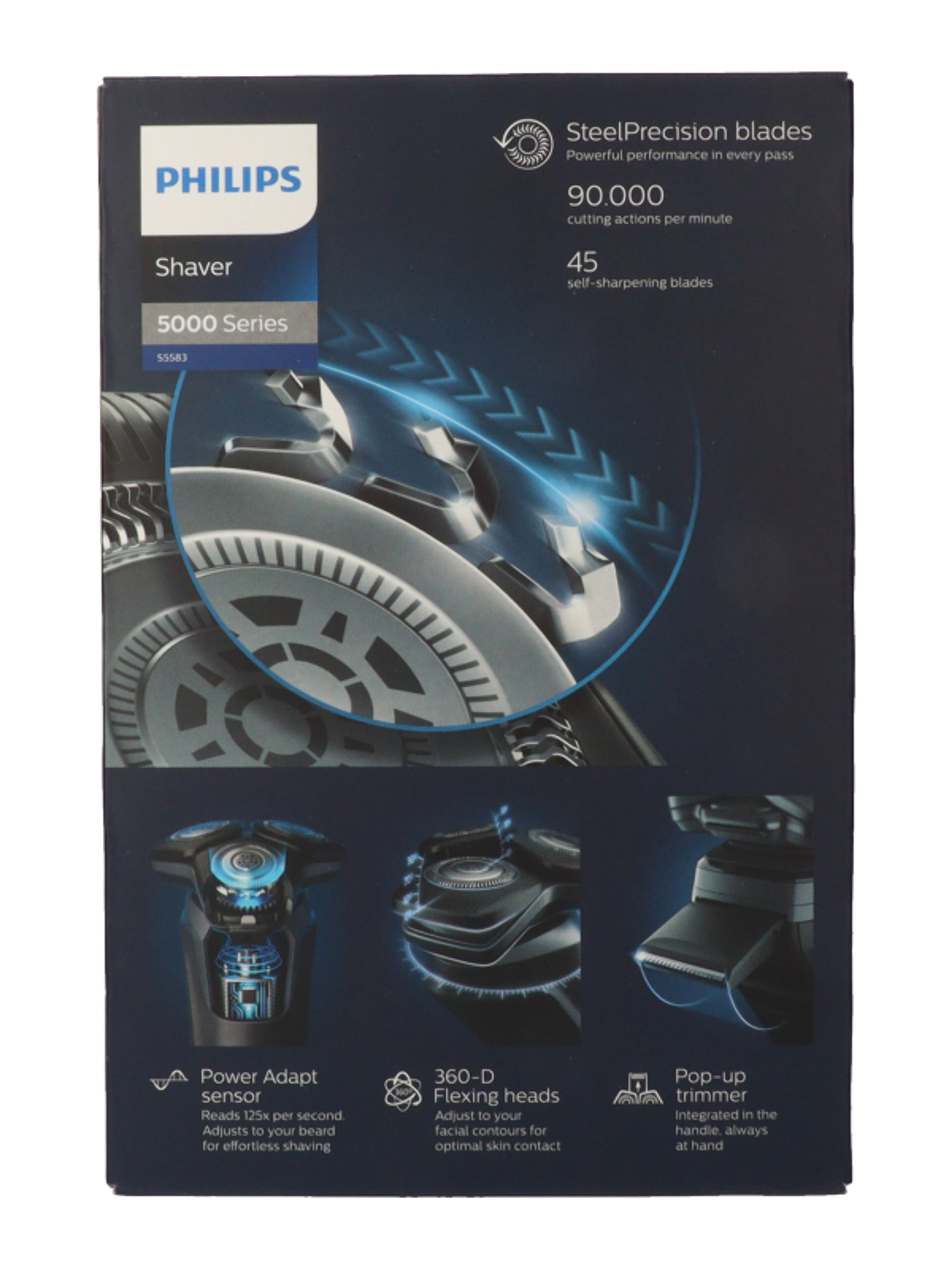 Philips Series5000 elektromos borotva S5583/10 - 1 db-4