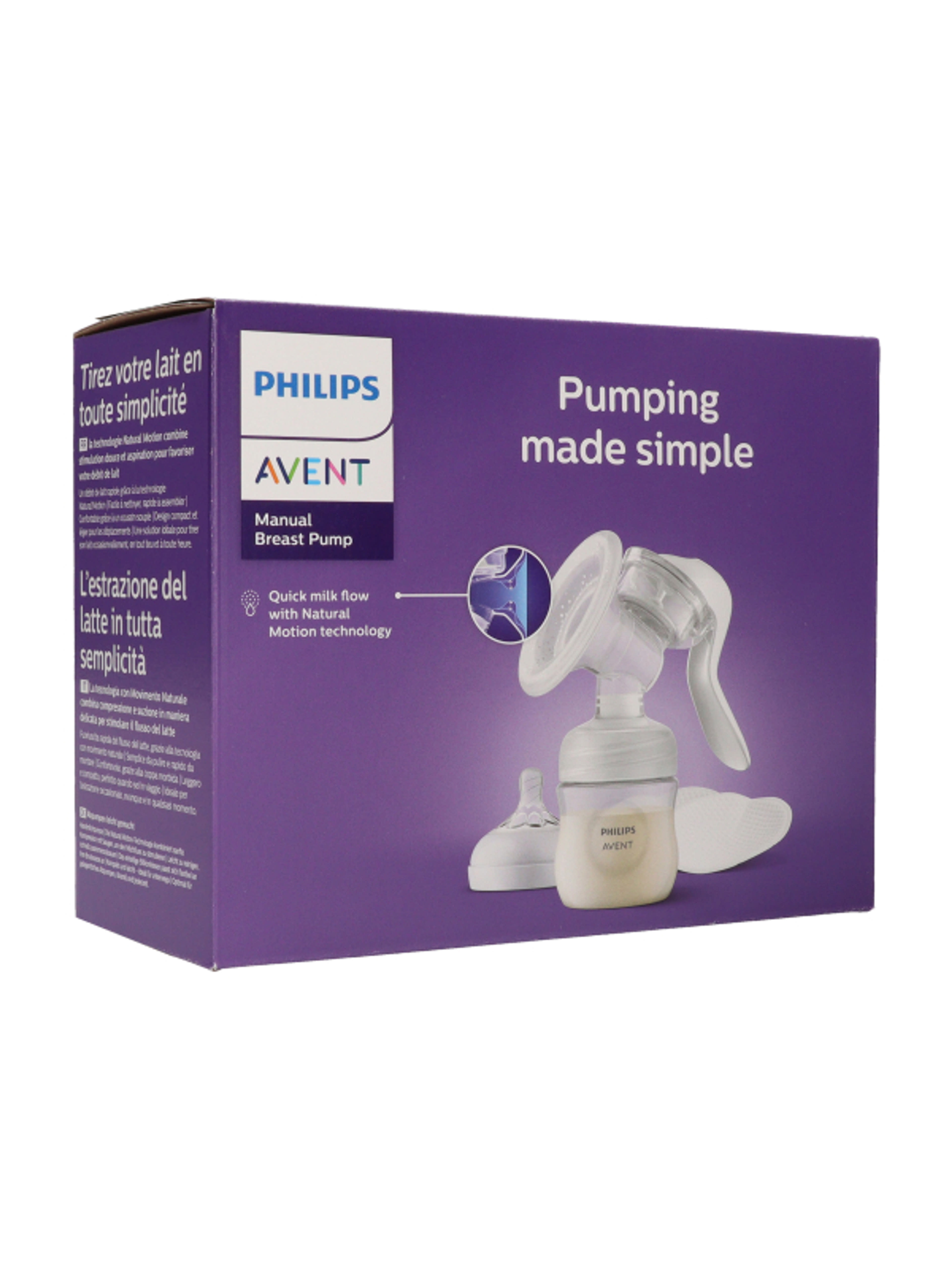 Philips Avent SCF430/10 kézi mellszívó cumisüveggel - 1 db-4