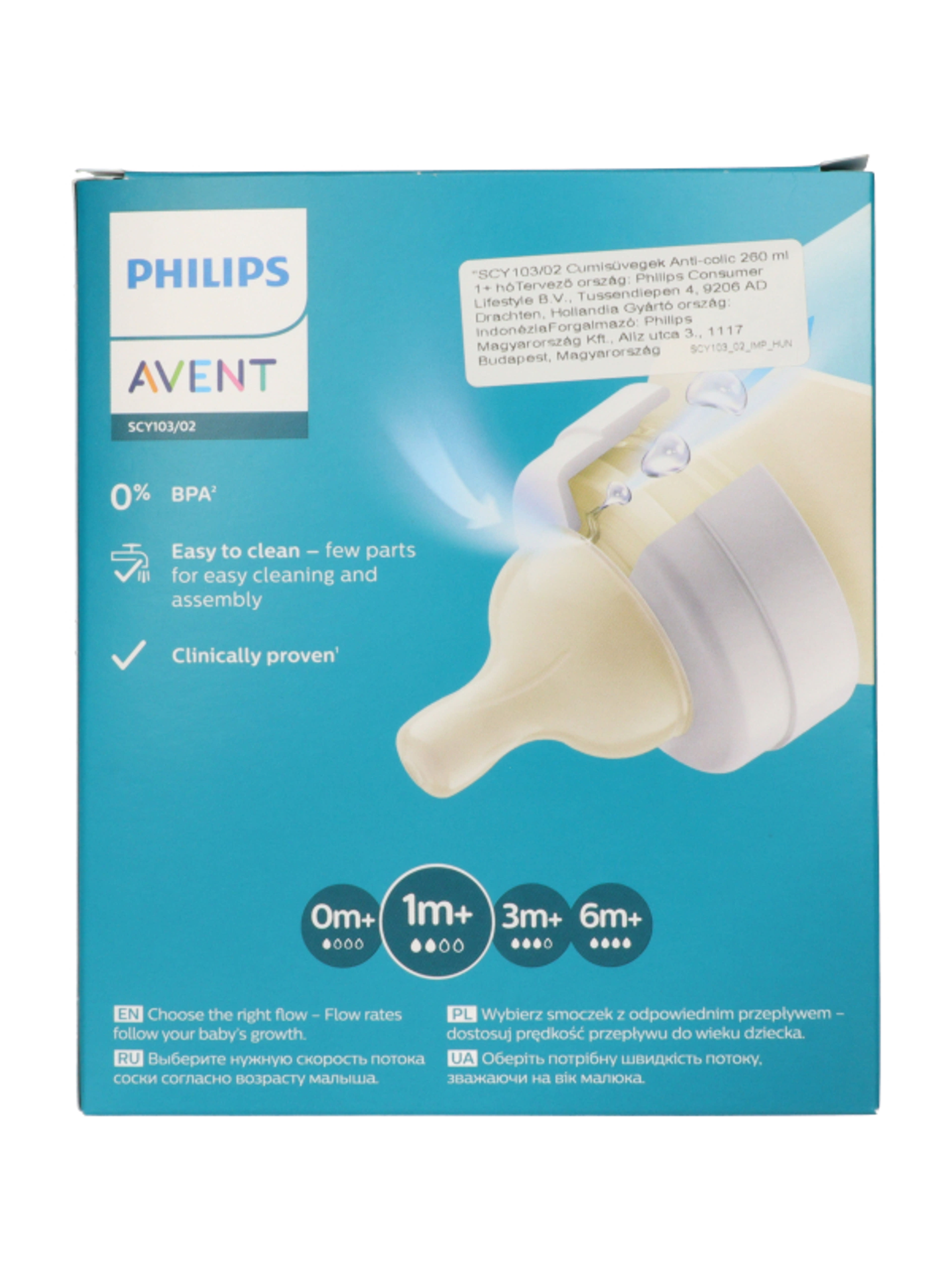 Avent Classic Anti-Colic cumisüveg 260 ml - 2 db-3