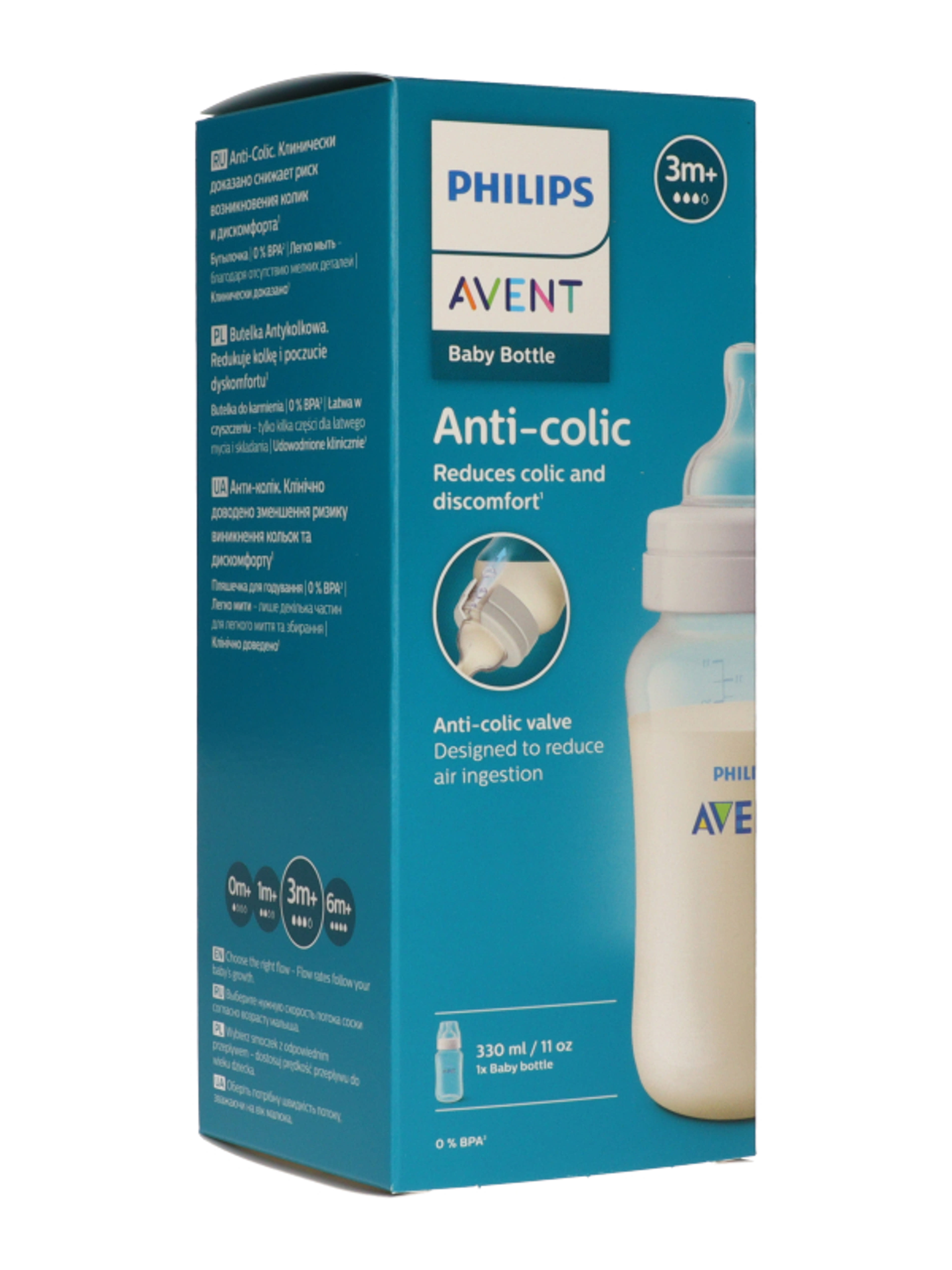 Philips Avent Anti-Colic cumisüveg 330 ml - 1 db-5
