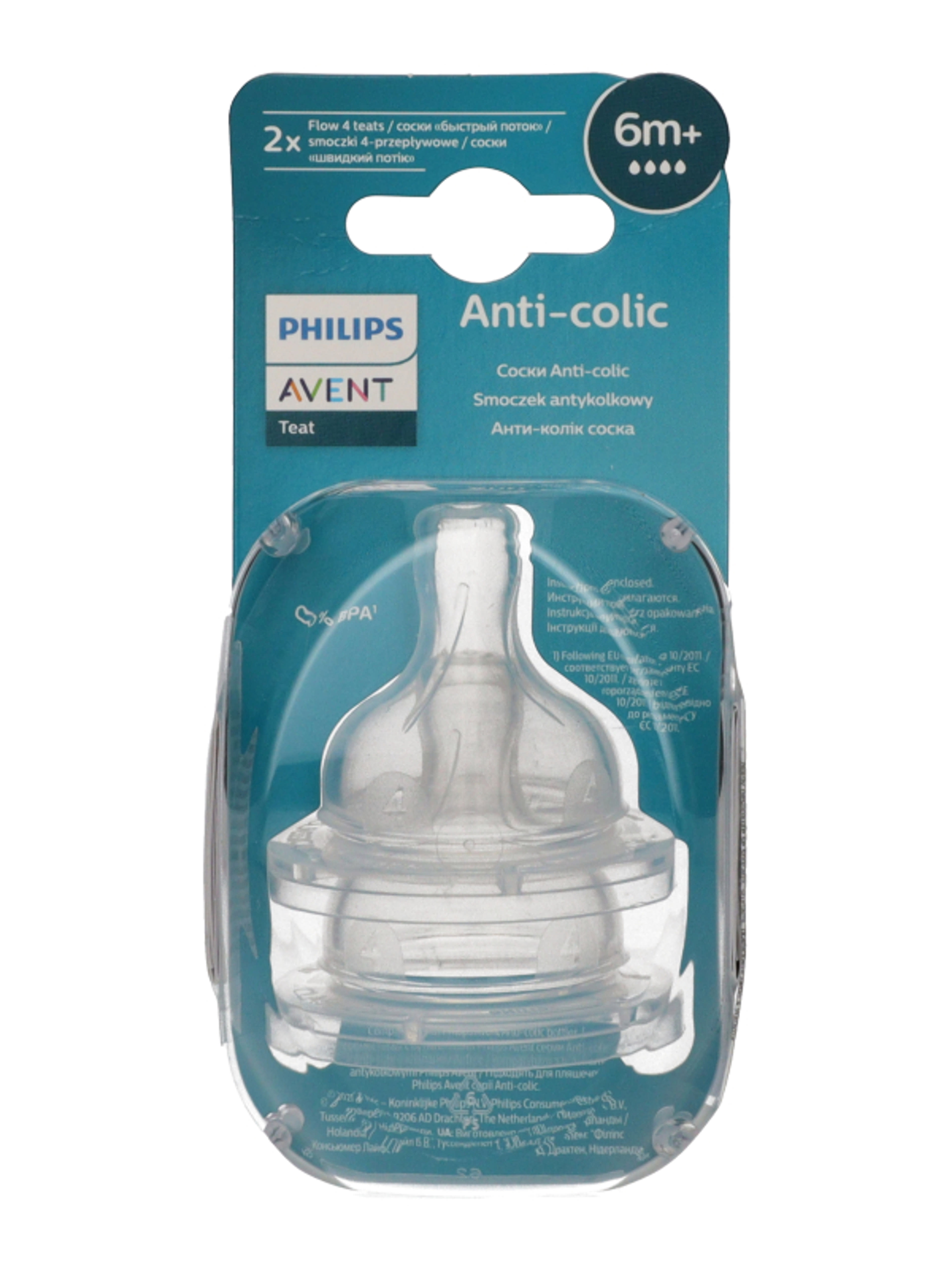 Avent Classic Anti-Colic pótcumi 6 hónapos kortól - 2 db