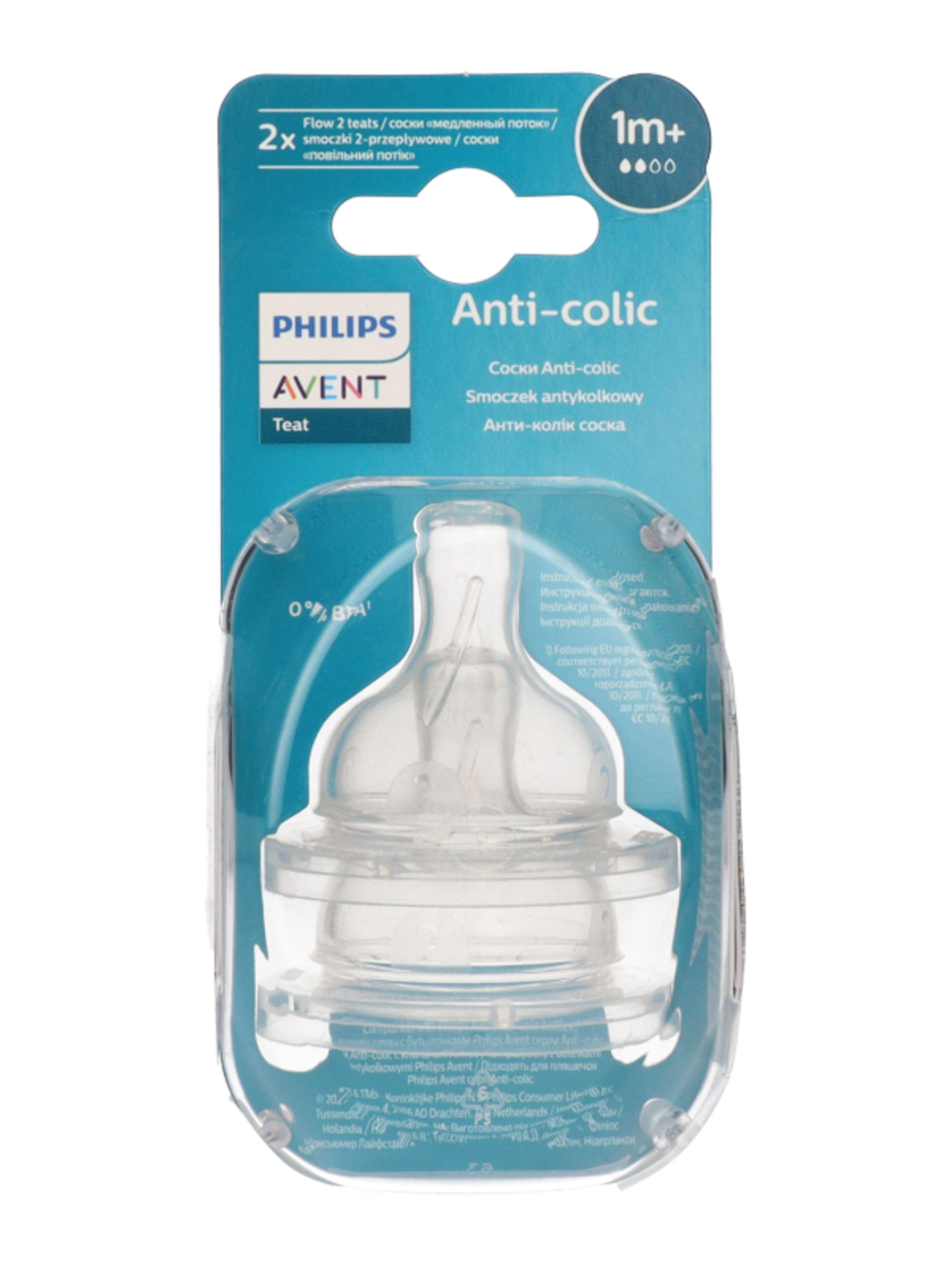 Avent Classic Anti-Colic pótcumi 1 hónapos kortól - 2 db