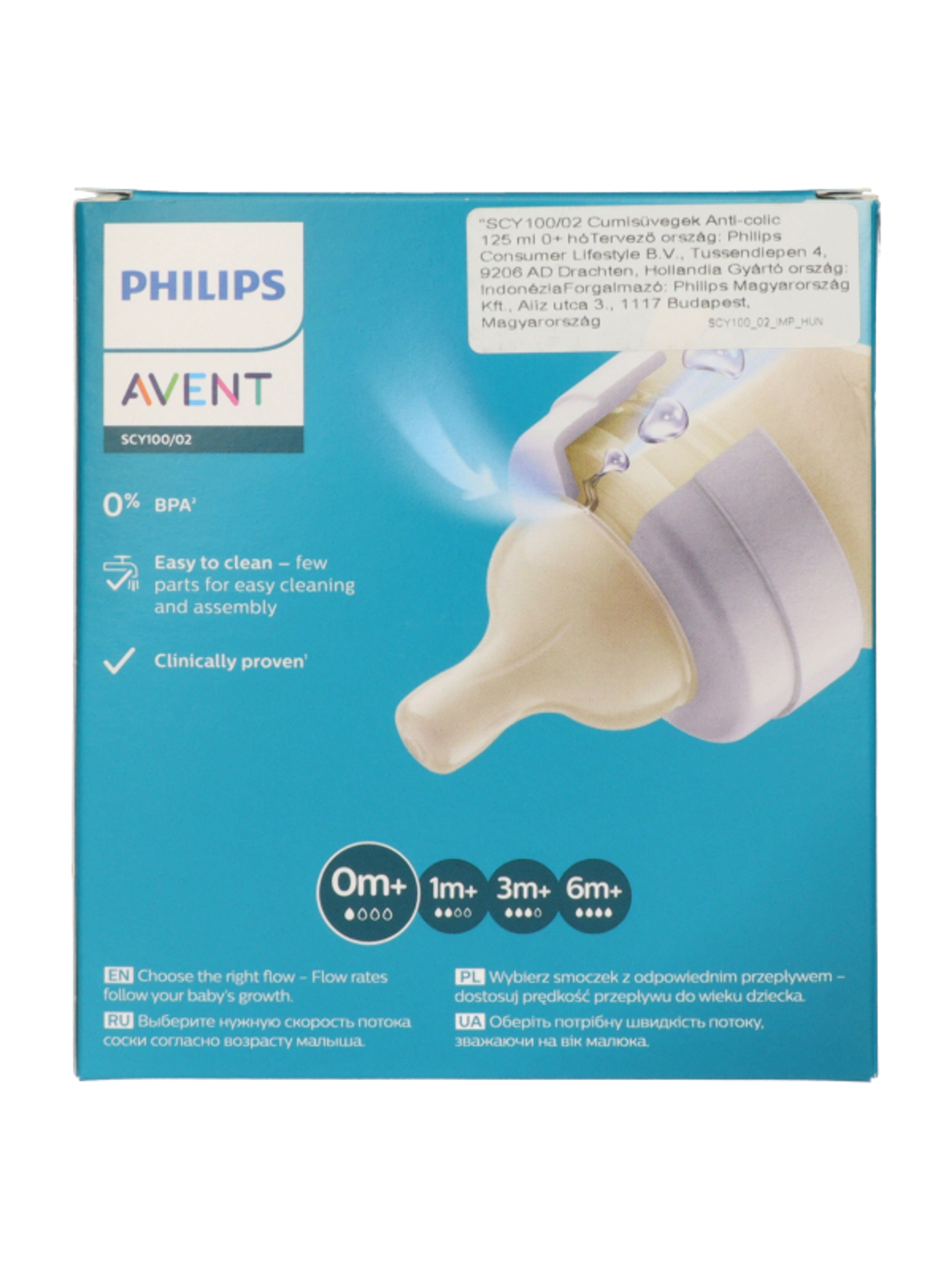 Avent Classic Anti-Colic cumisüveg 125 ml - 2 db-4
