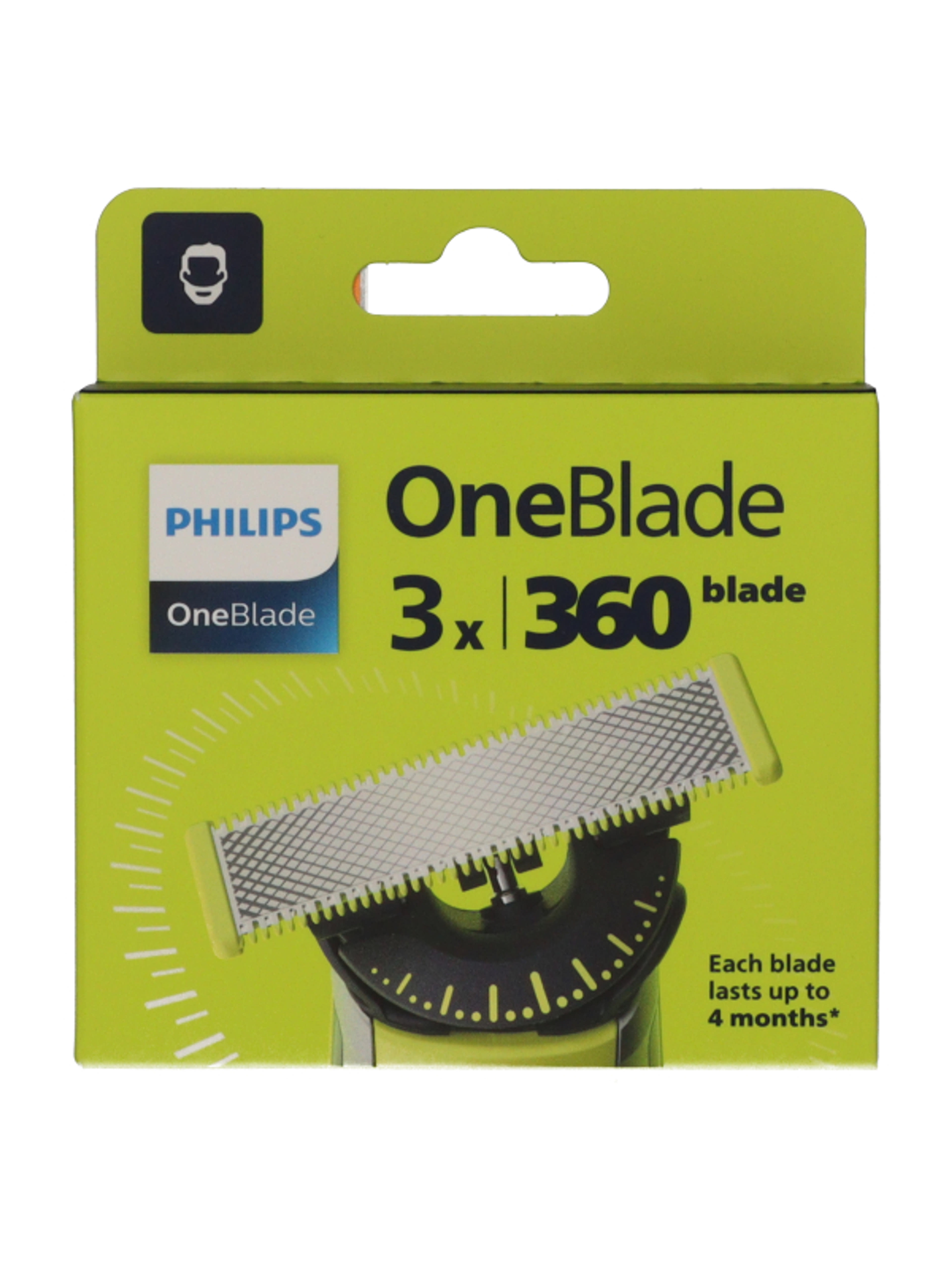 Philips OneBlade 360 penge QP430/50 - 3 db