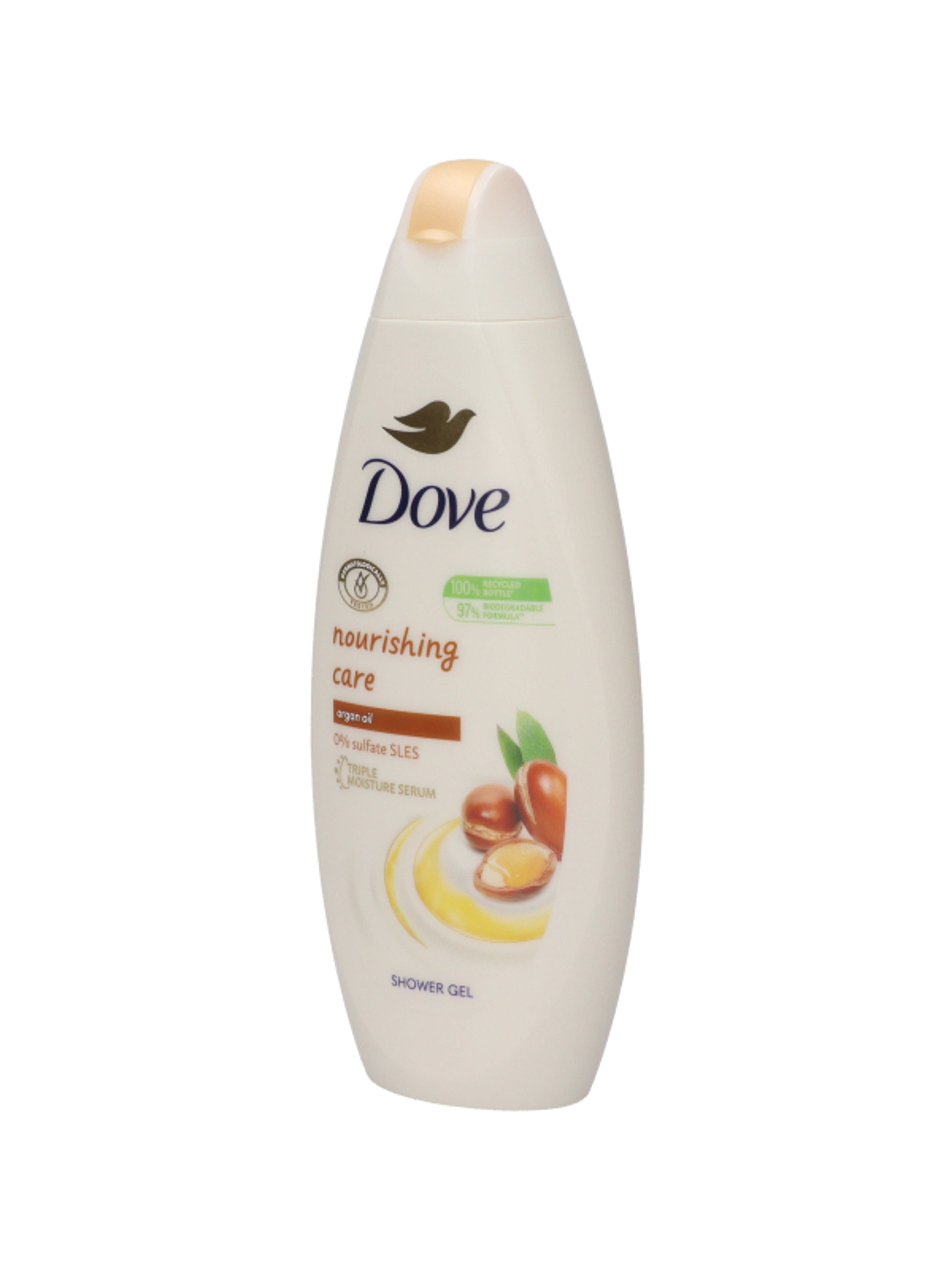 Dove Nourishing Care & Oil krémtusfürdő marokkói argán olajjal - 250 ml-4