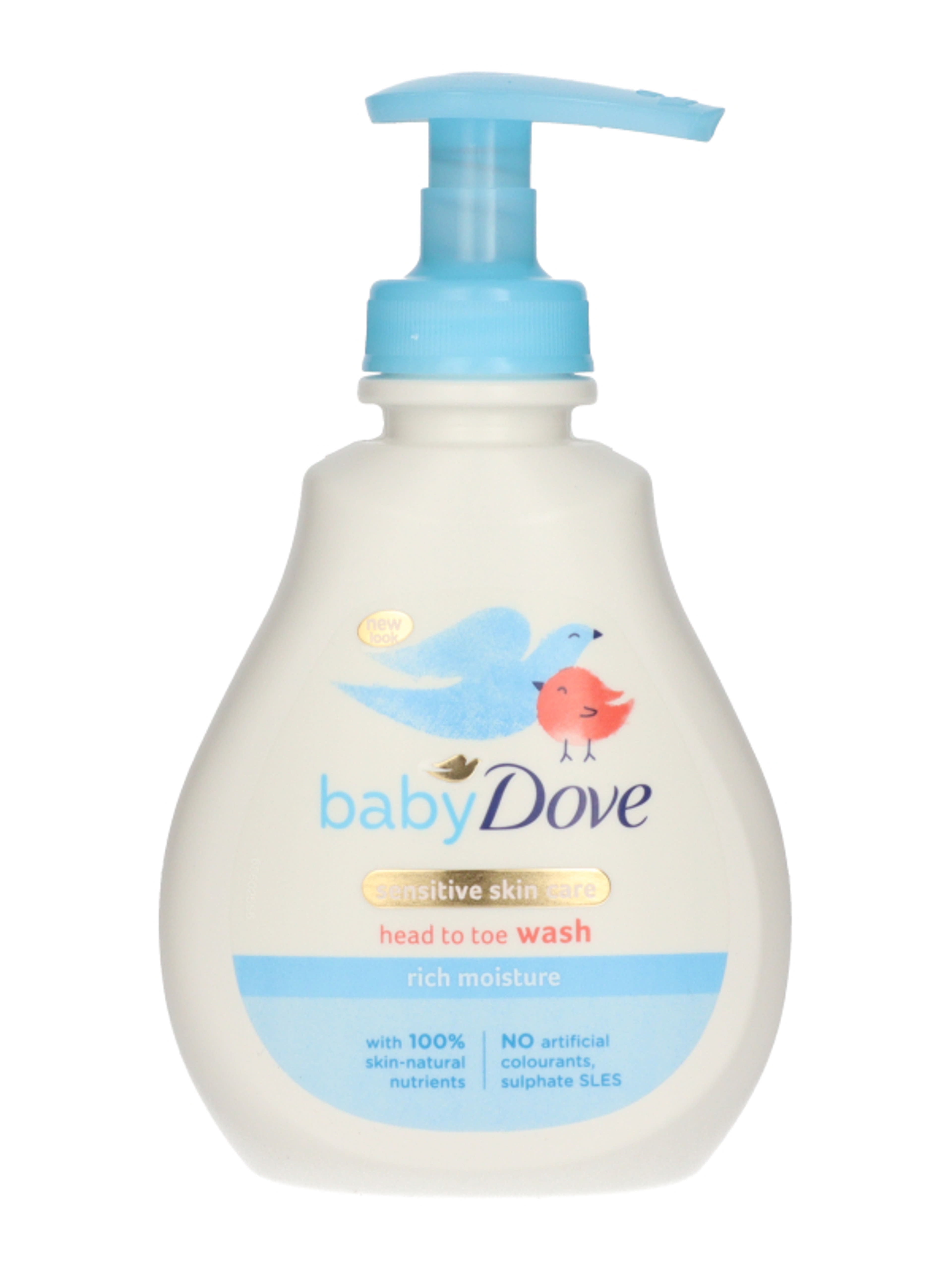 Dove Baby hidratáló babafürdető érzékeny bőrre - 200 ml-2