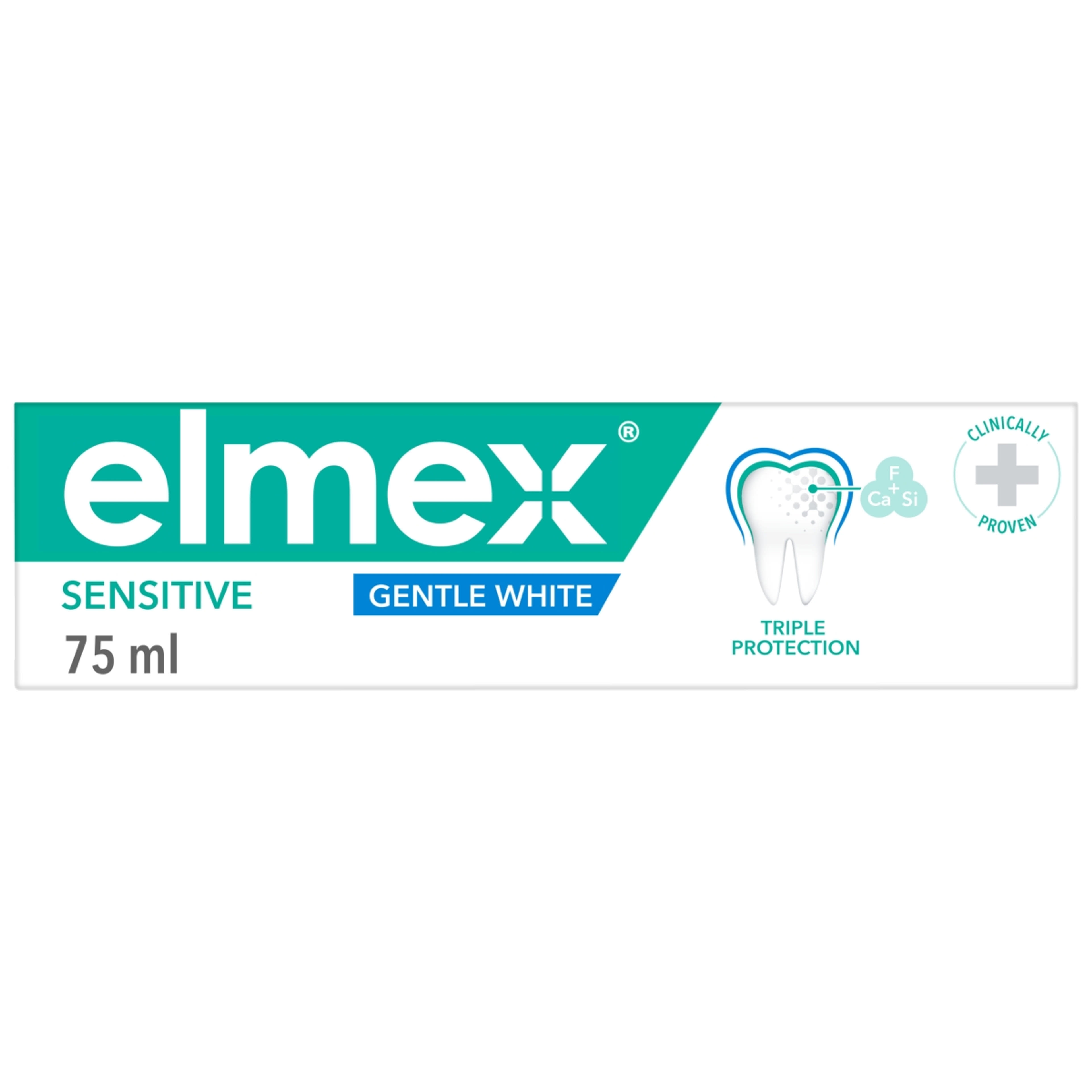 Elmex Sensitive Gentle White fogkrém érzékeny fogakra - 75 ml