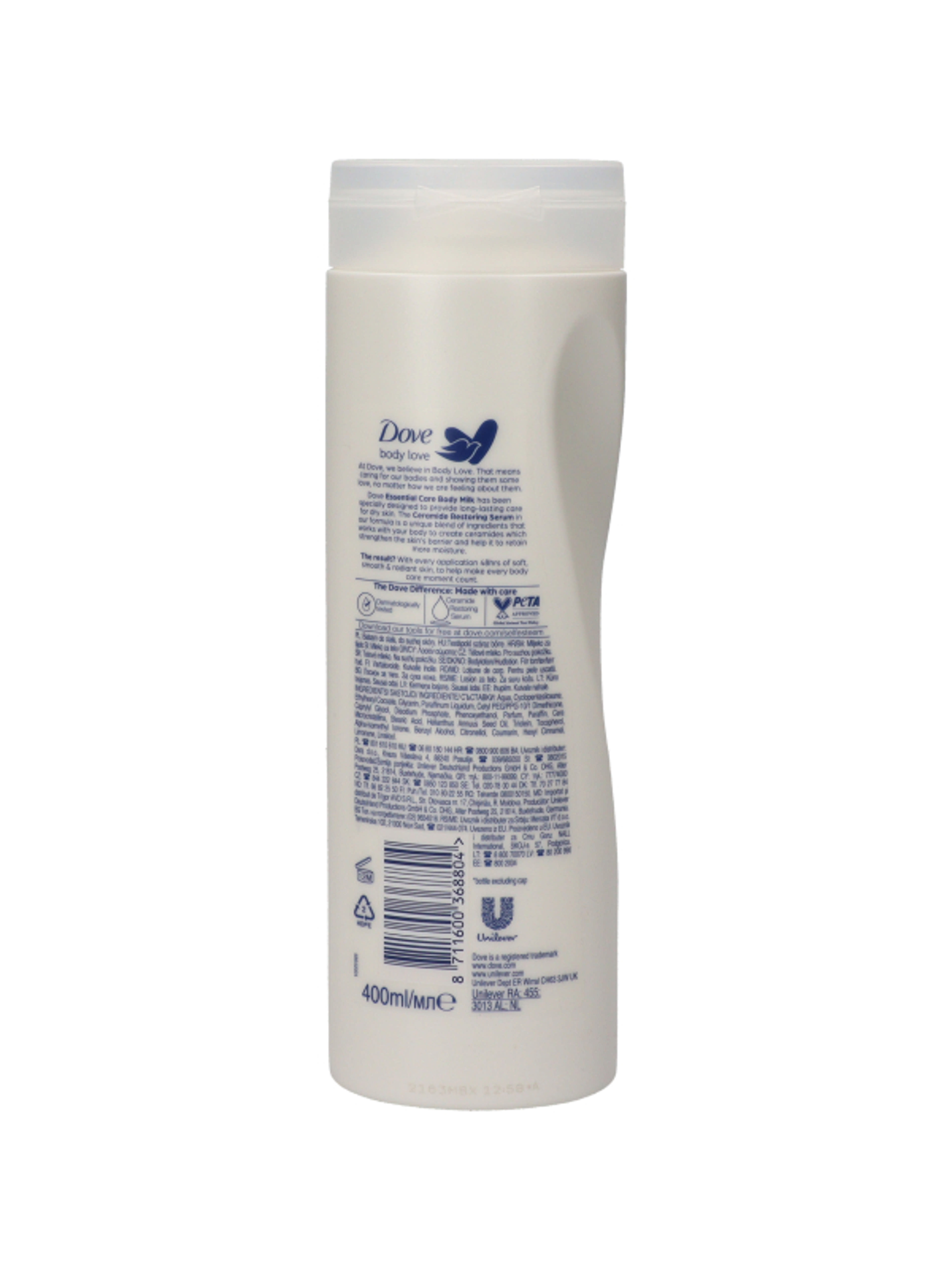 Dove Essential Nourishment testápoló tej - 400 ml-5