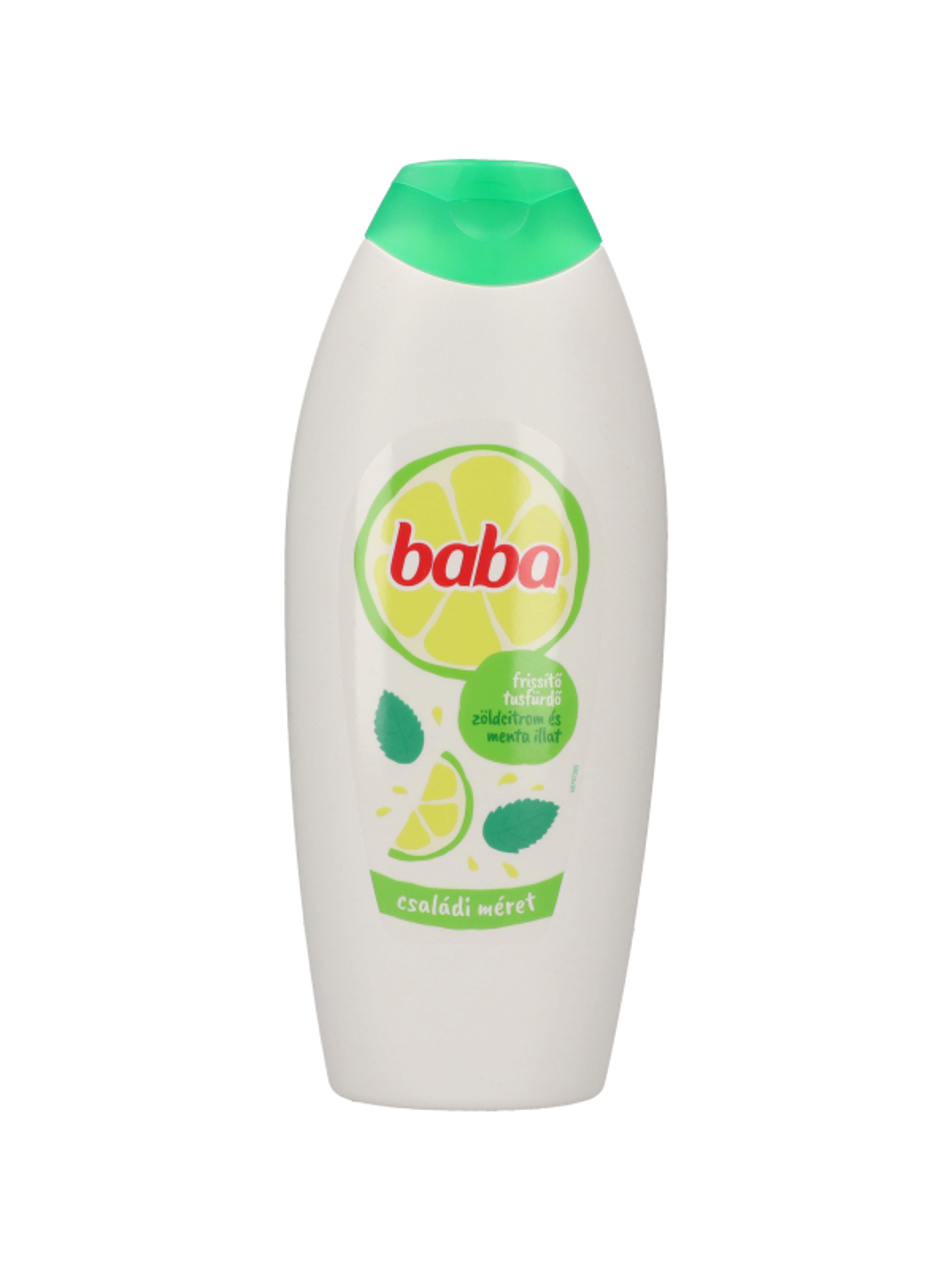 Baba Zöldcitrom és Menta frissitő tusfürdő - 750 ml-2