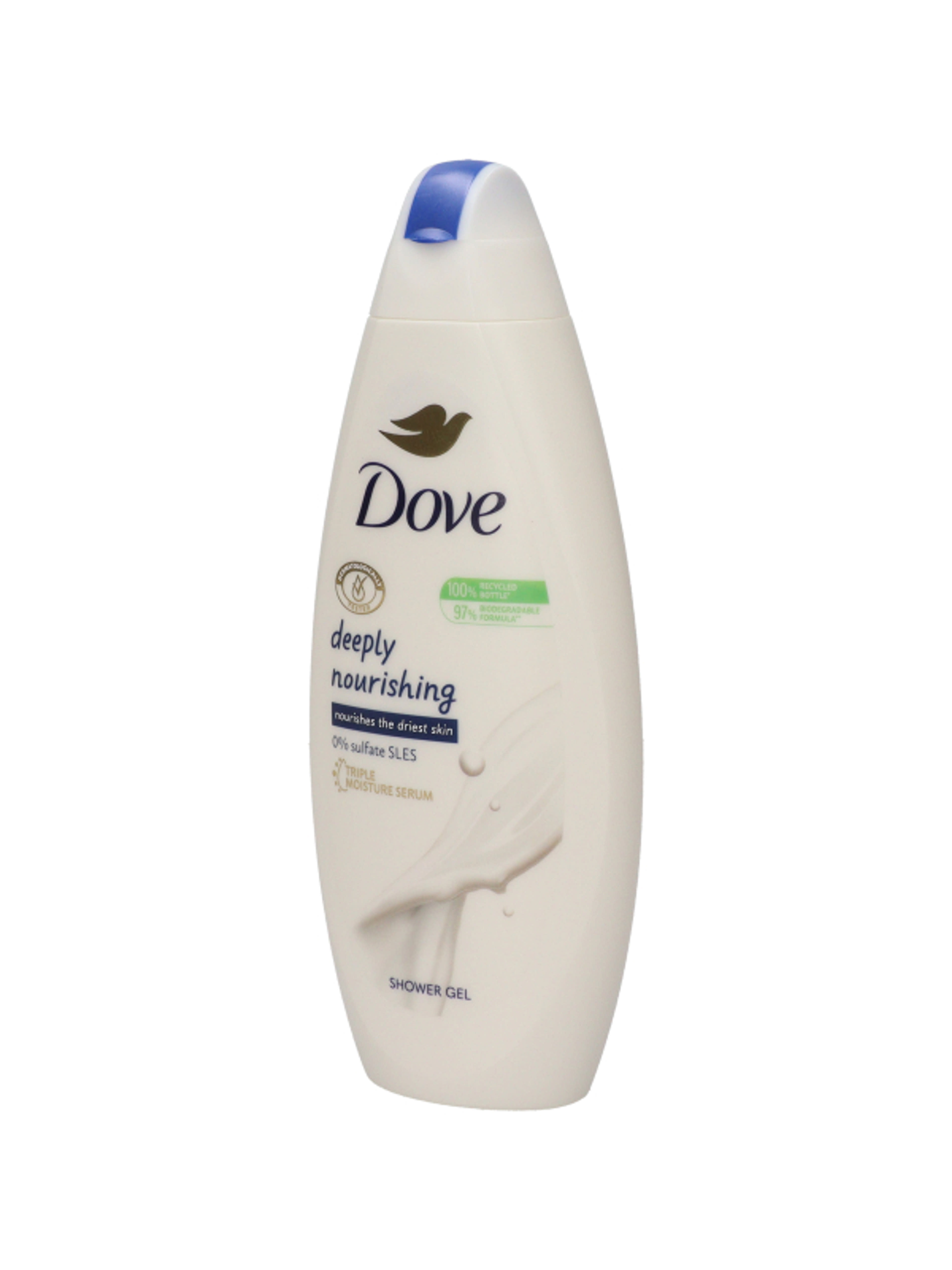 Dove Deeply Nourishing bőrtápláló krémtusfürdő - 250 ml-4