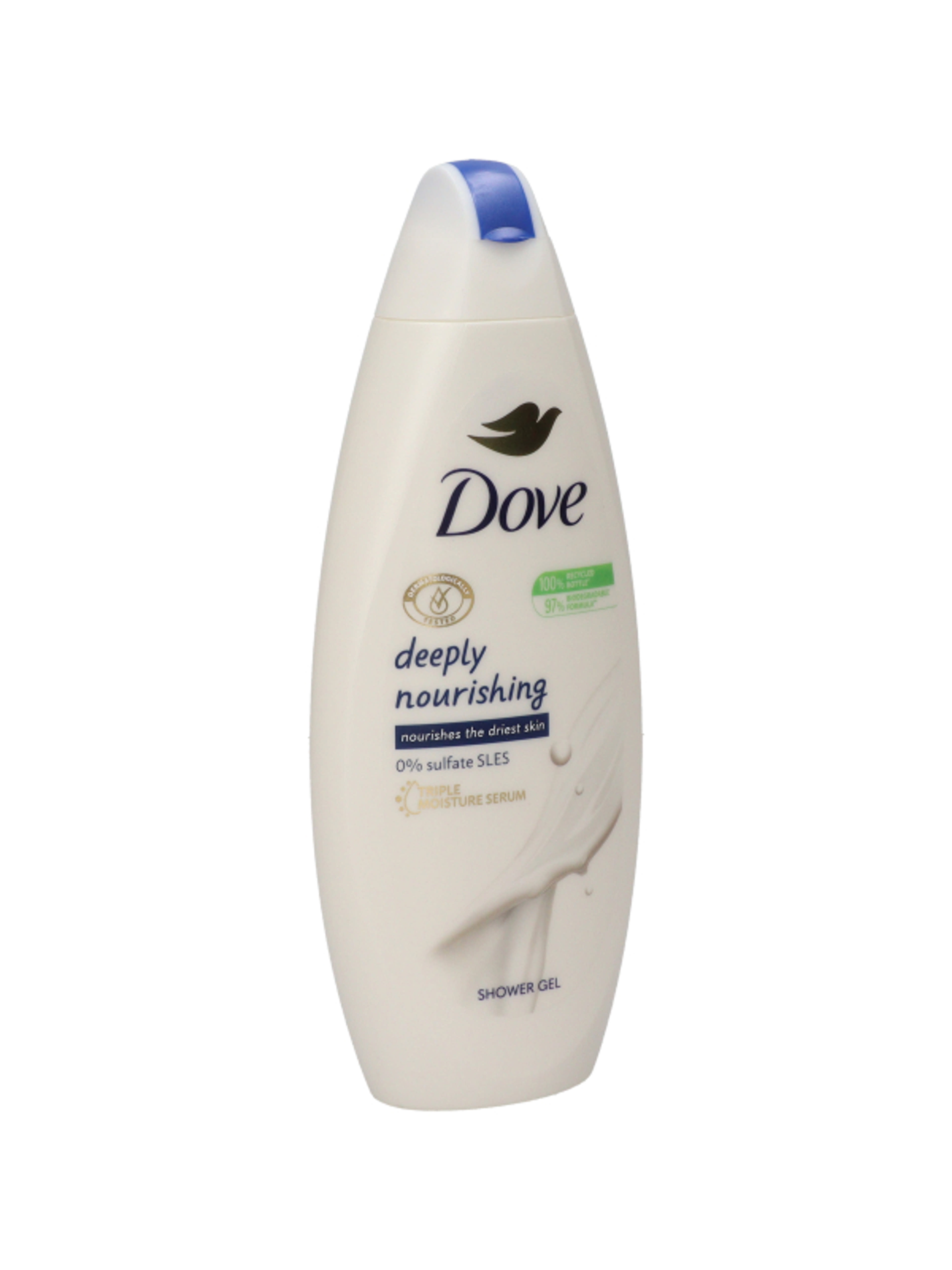 Dove Deeply Nourishing bőrtápláló krémtusfürdő - 250 ml-5