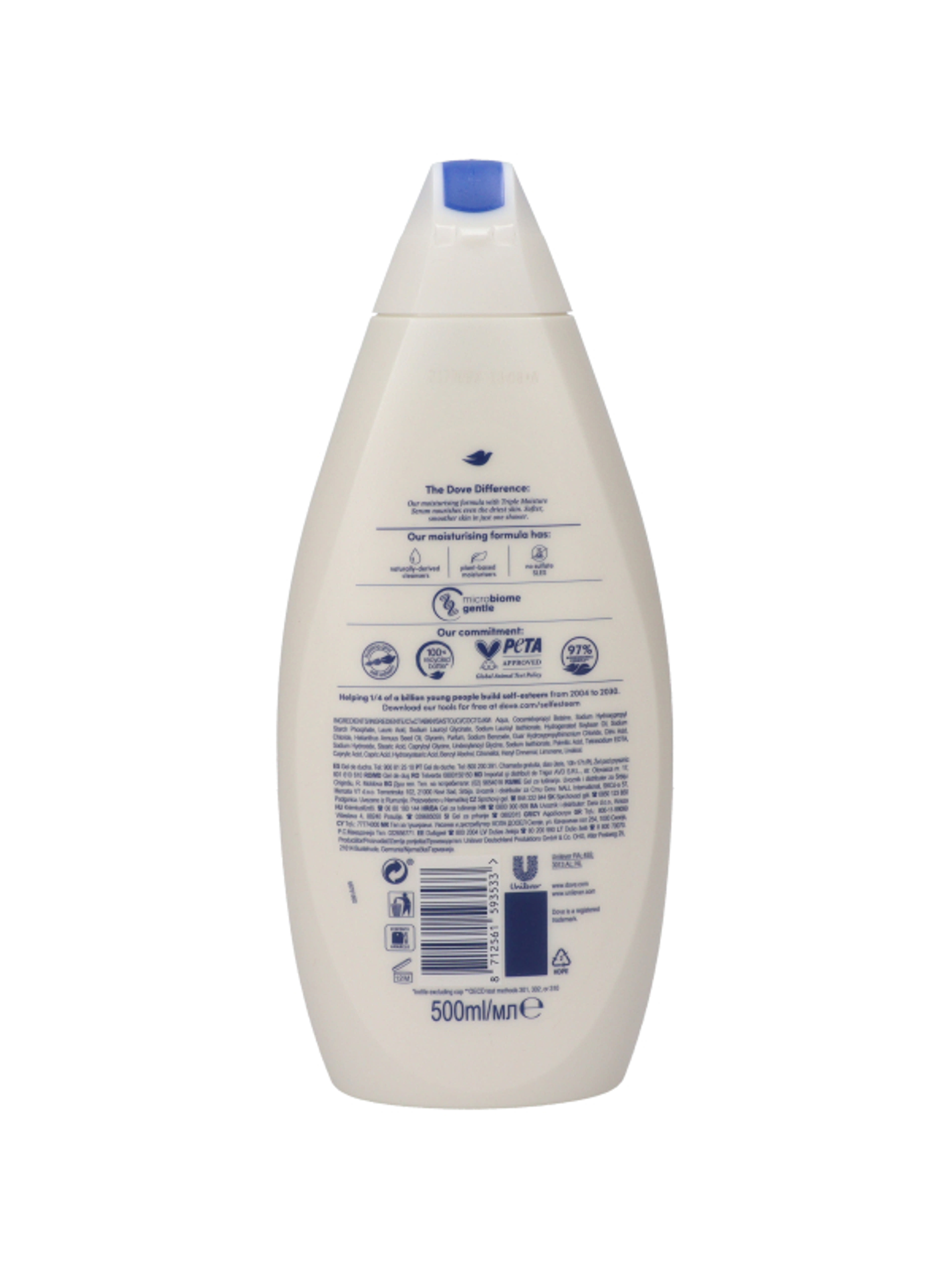 Dove Deeply Nourishing tusfürdő - 500 ml-5