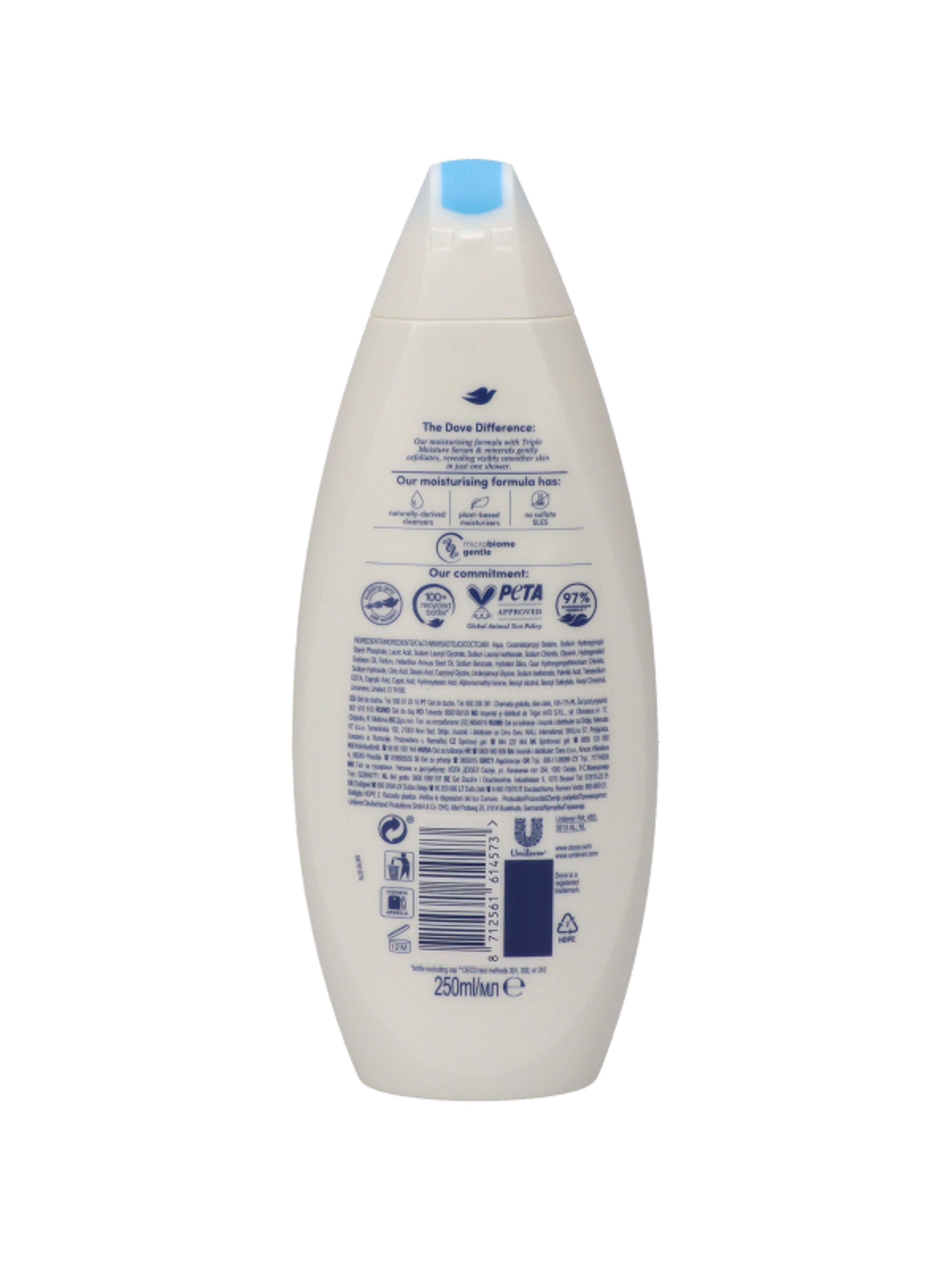 Dove Gentle Exfoliating tusfürdő - 250 ml-5