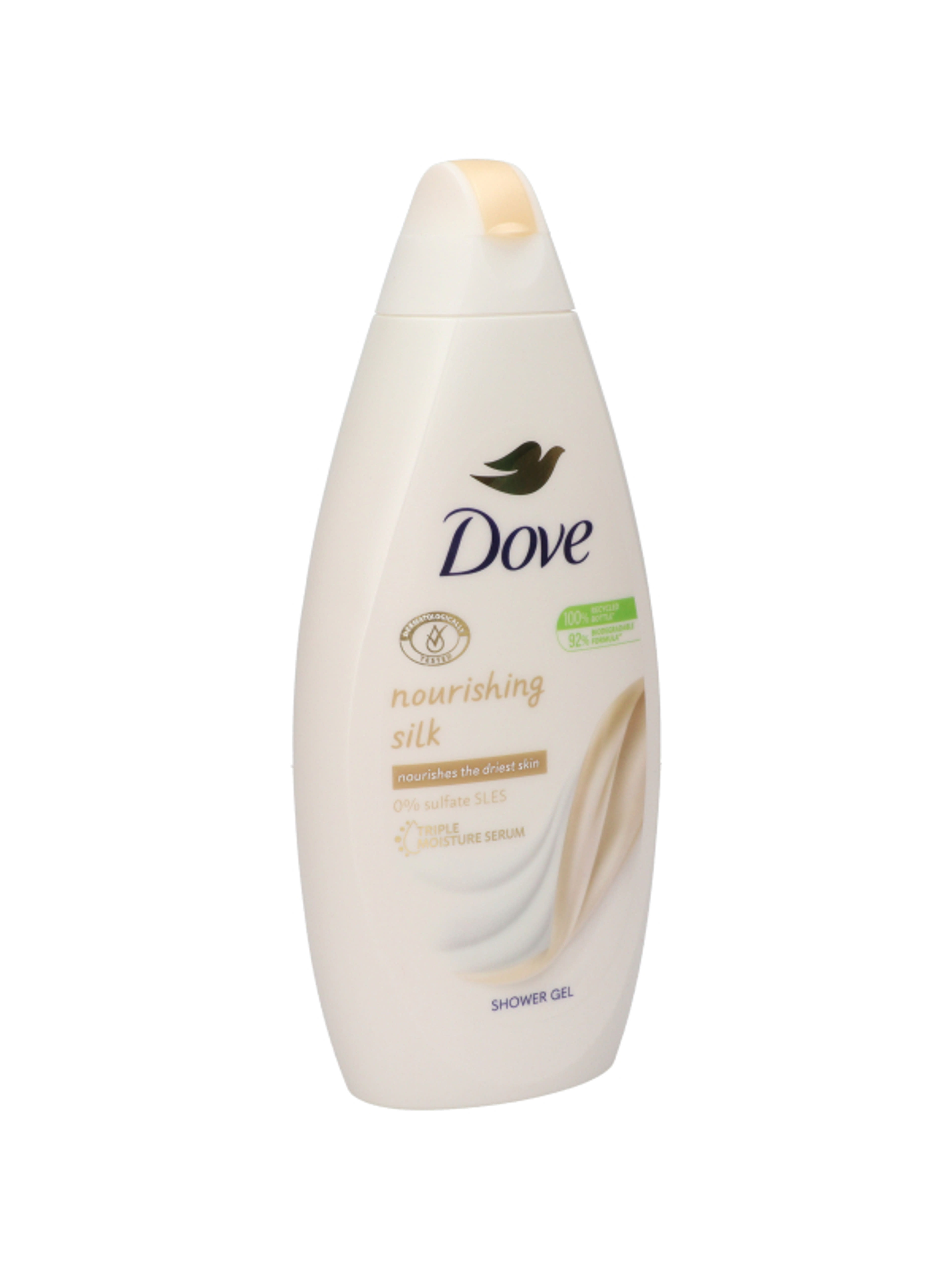 Dove Silk Glow bőrtápláló krémtusfürdő - 500 ml-6