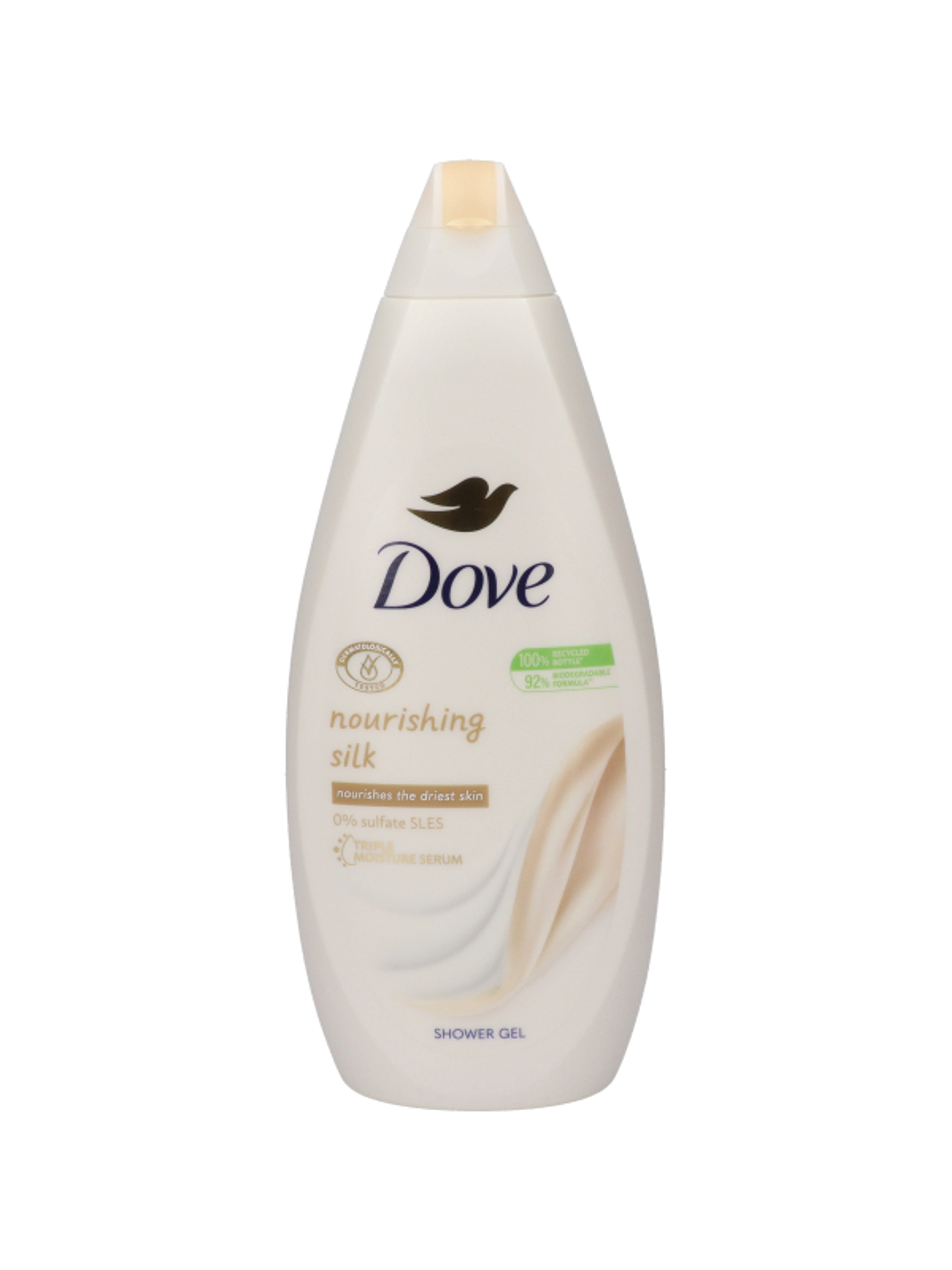 Dove Nuirising Silk tusfürdő - 750 ml-3