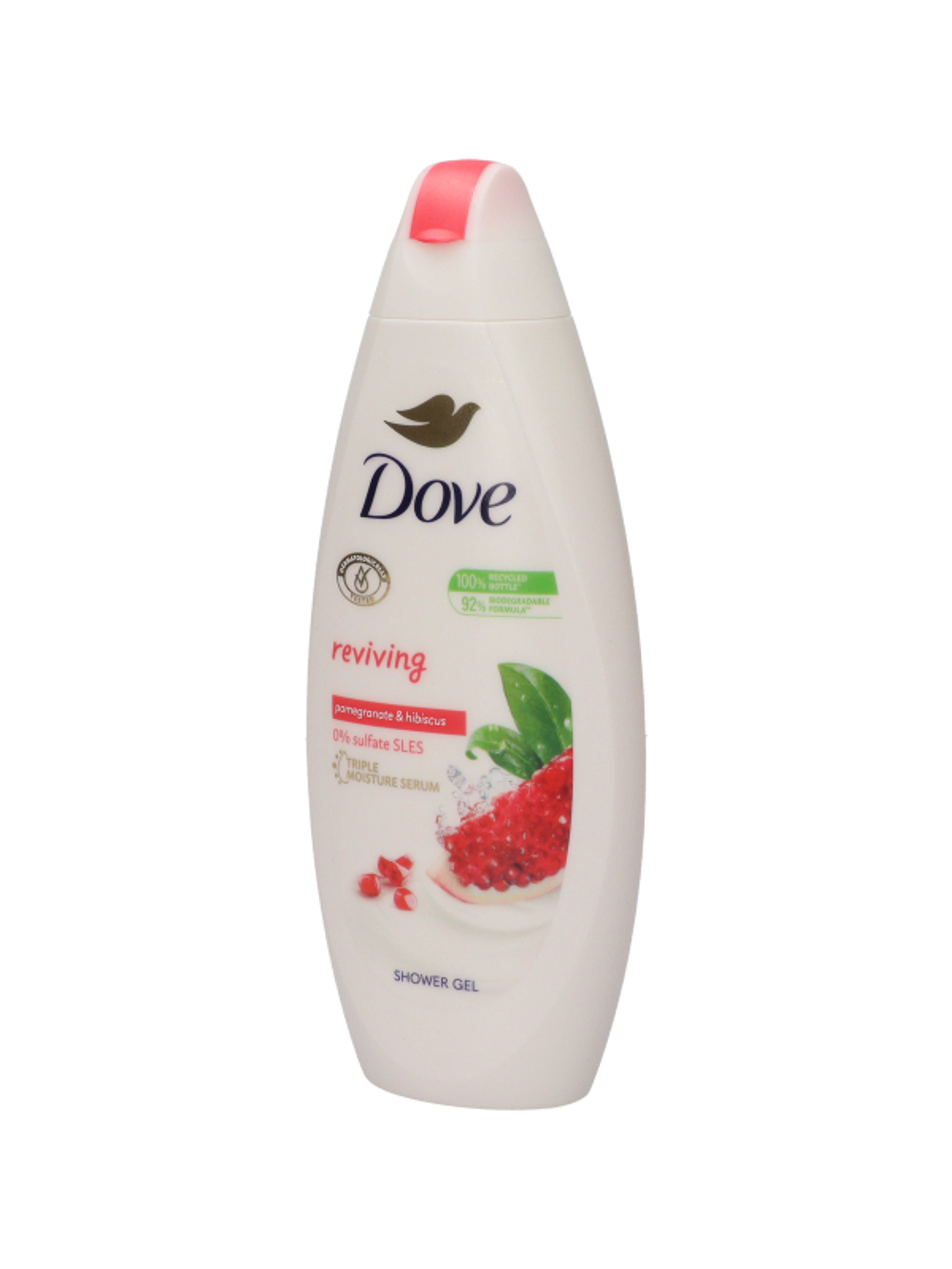 Dove Go Fresh gránátalma bőrtápláló krémtusfürdő - 250 ml-4