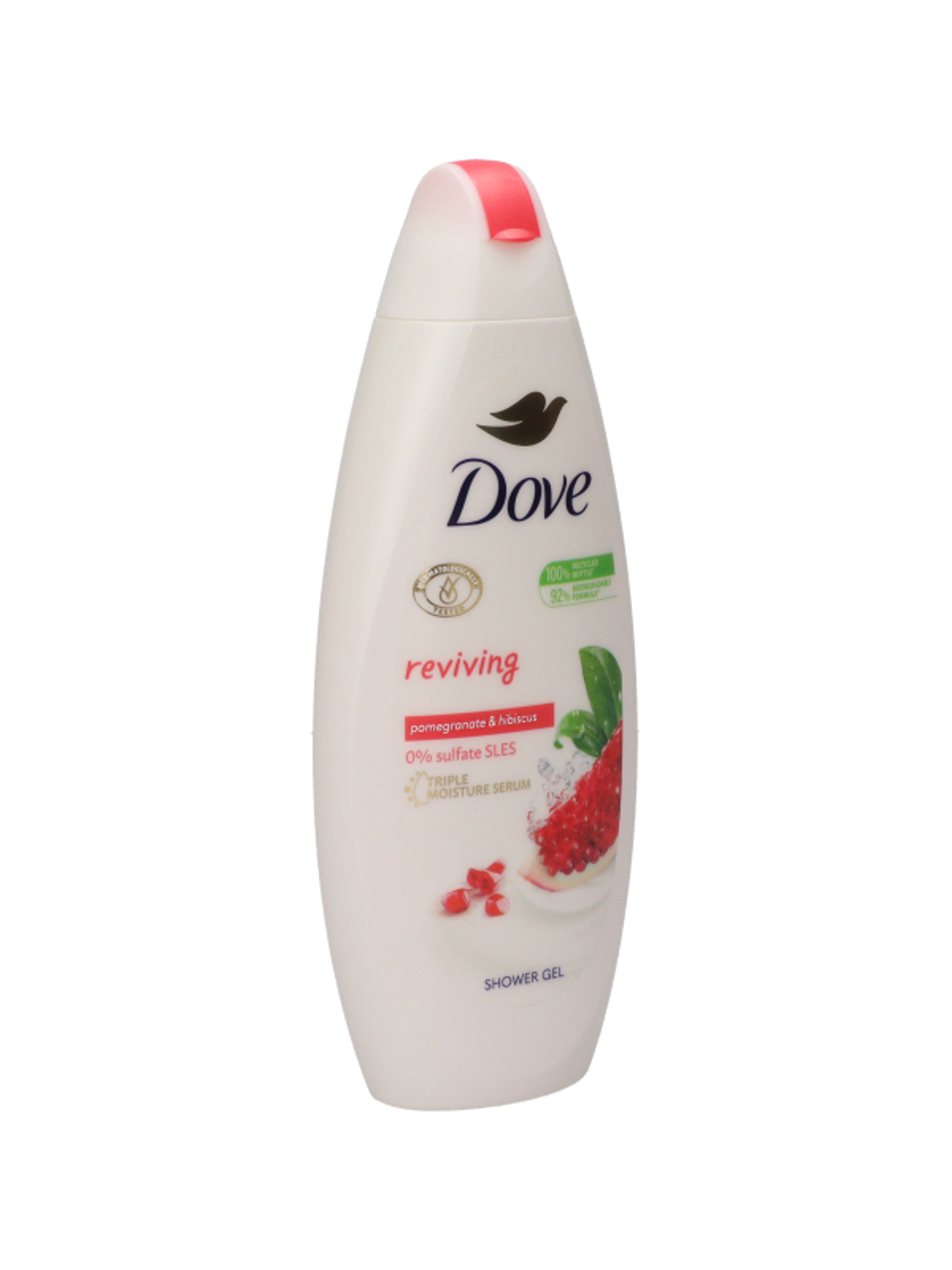 Dove Go Fresh gránátalma bőrtápláló krémtusfürdő - 250 ml-6