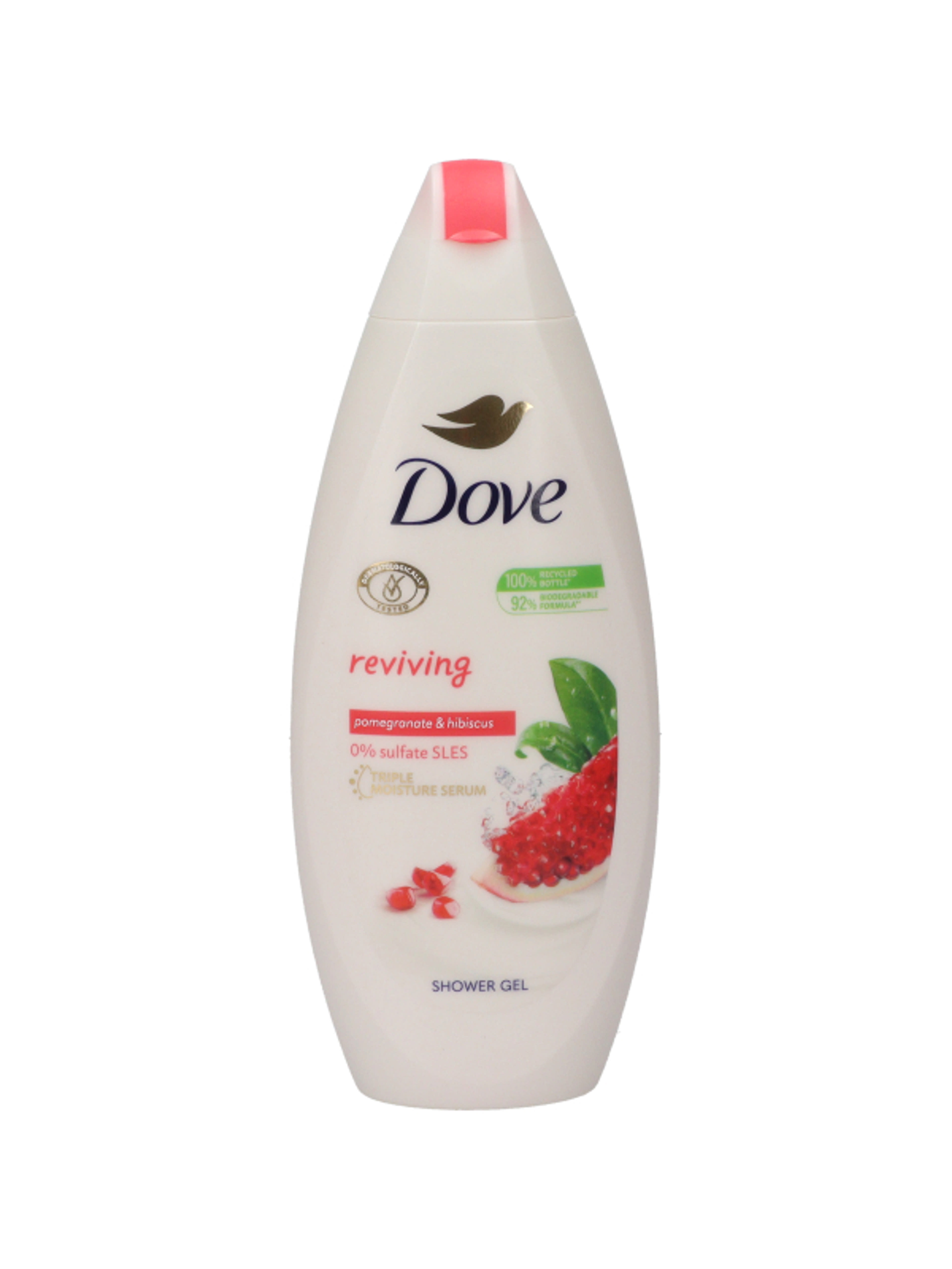 Dove Go Fresh gránátalma bőrtápláló krémtusfürdő - 250 ml-3