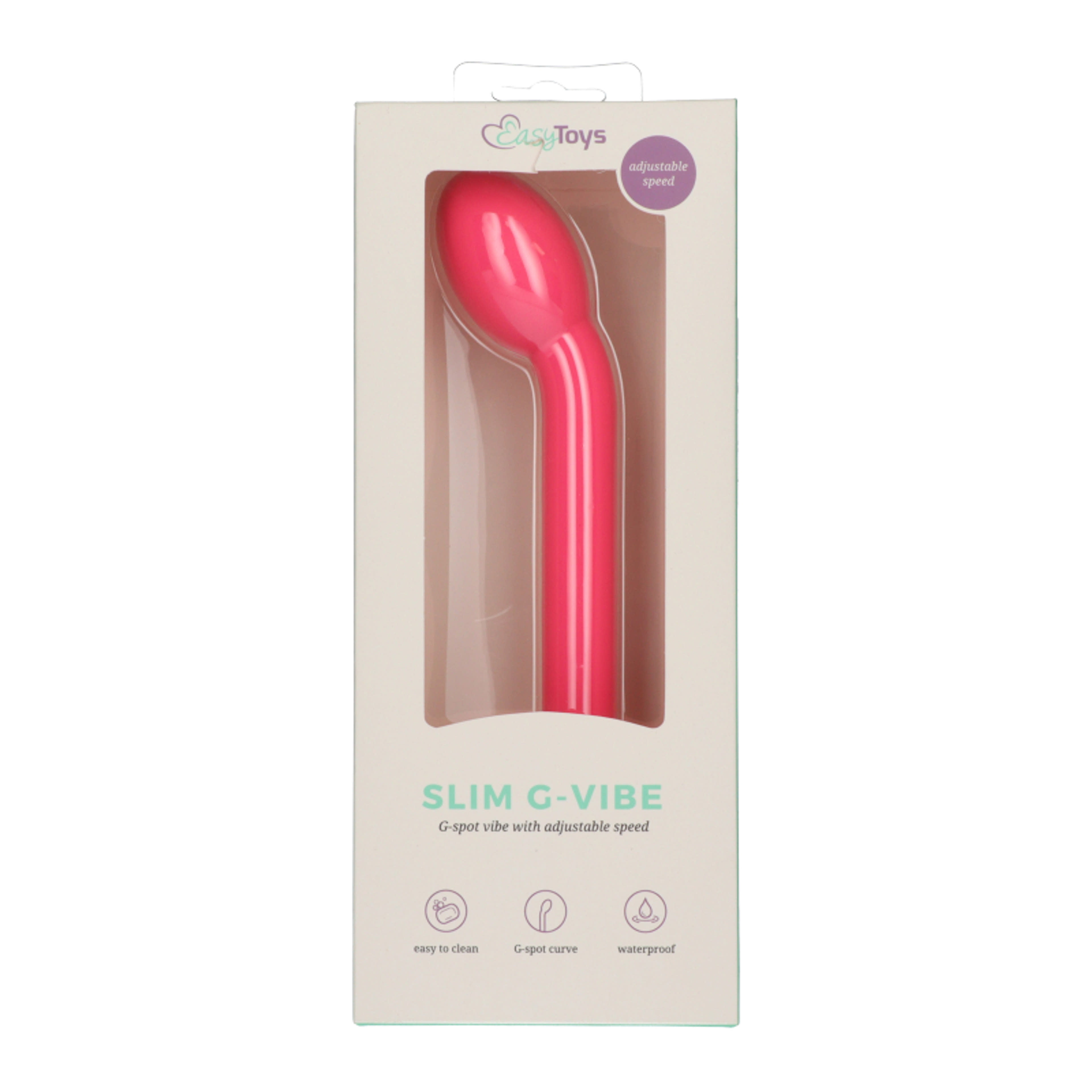 EasyToys G-pont vibrátor /pink - 1 db-1