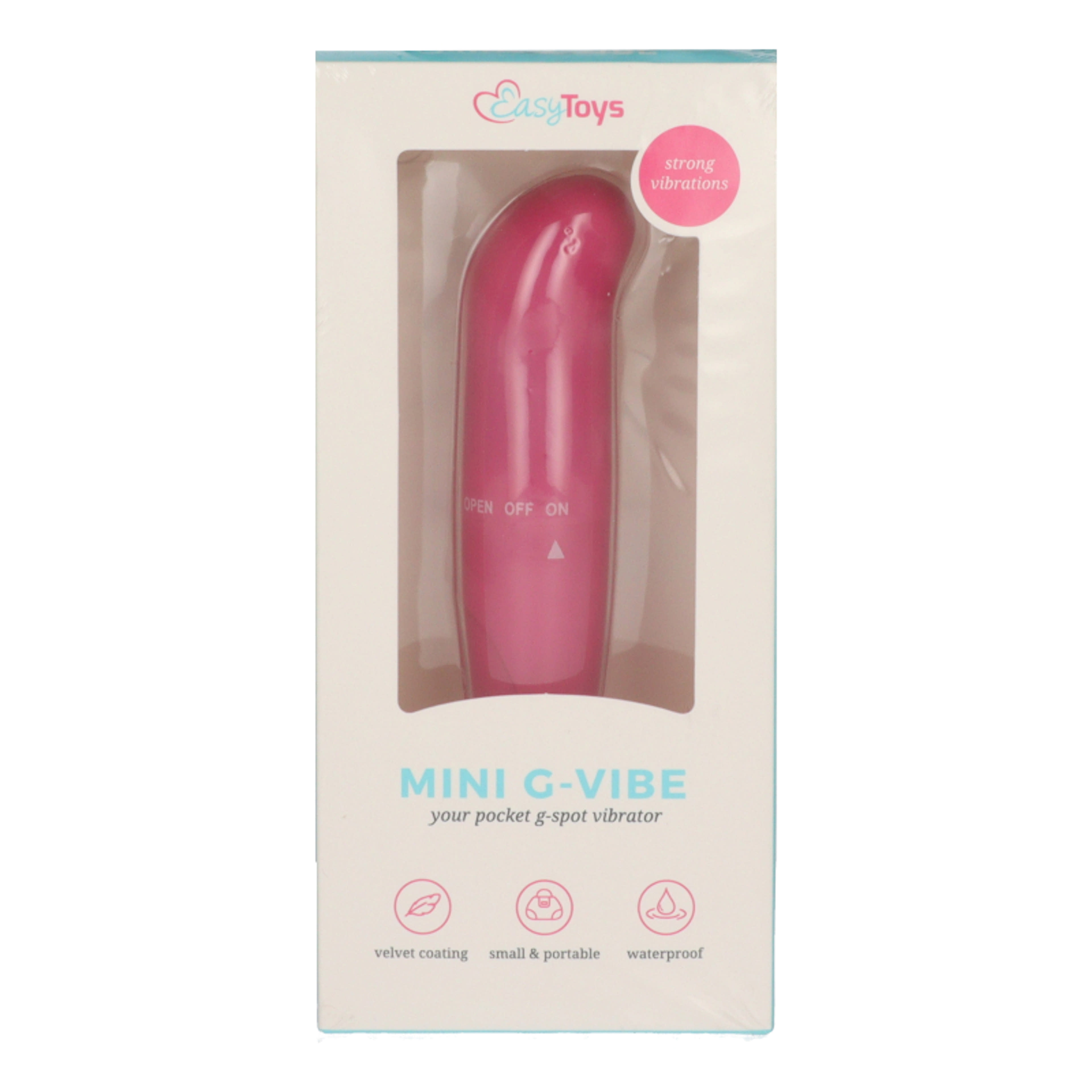 Easytoys mini G-pont vibrátor /pink - 1 db-1