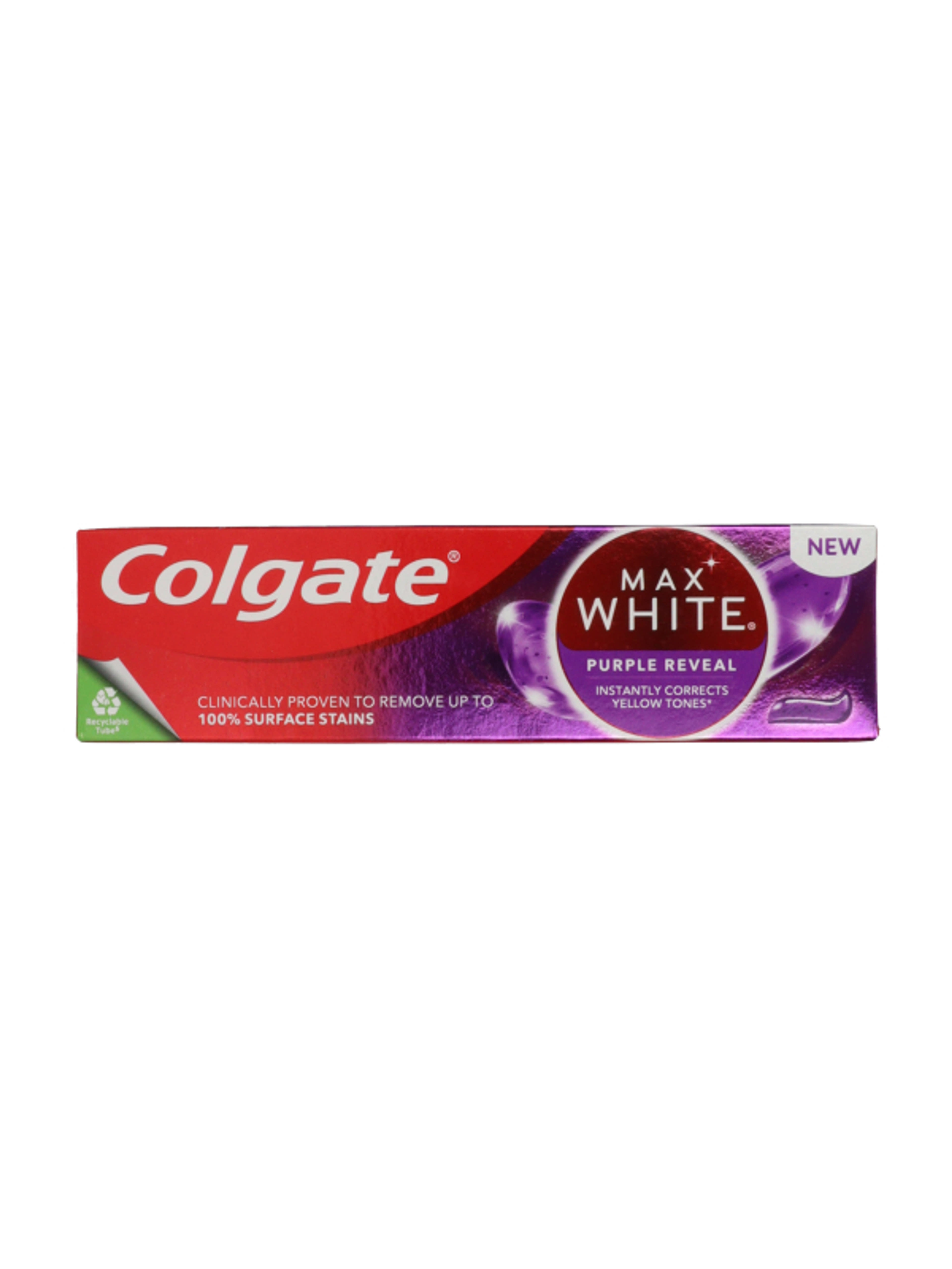 Colgate Max White Purple Reveal fogfehérítő fogkrém - 75 ml-12