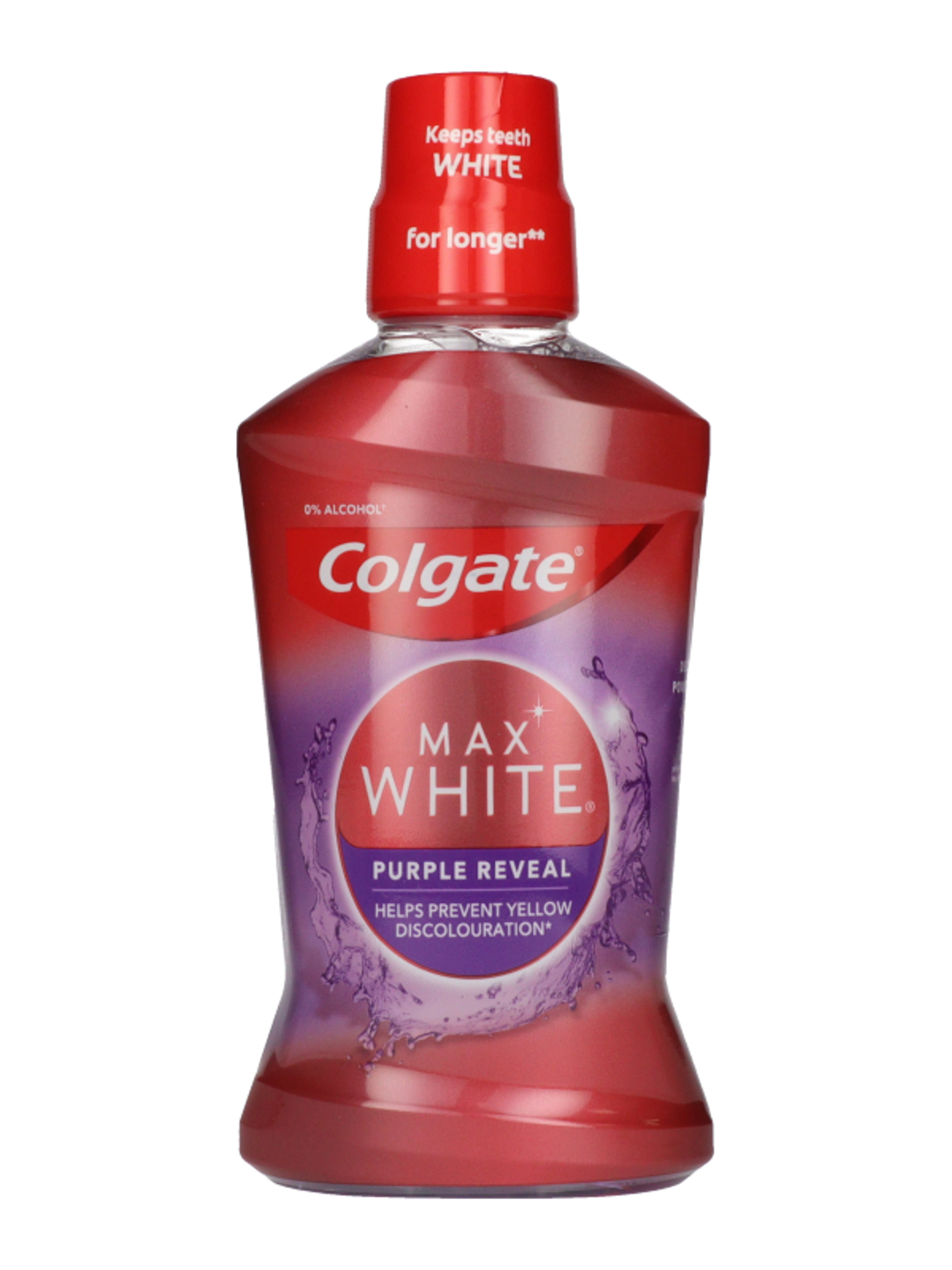 Colgate Max White Purple Reveal szájvíz - 500 ml-11