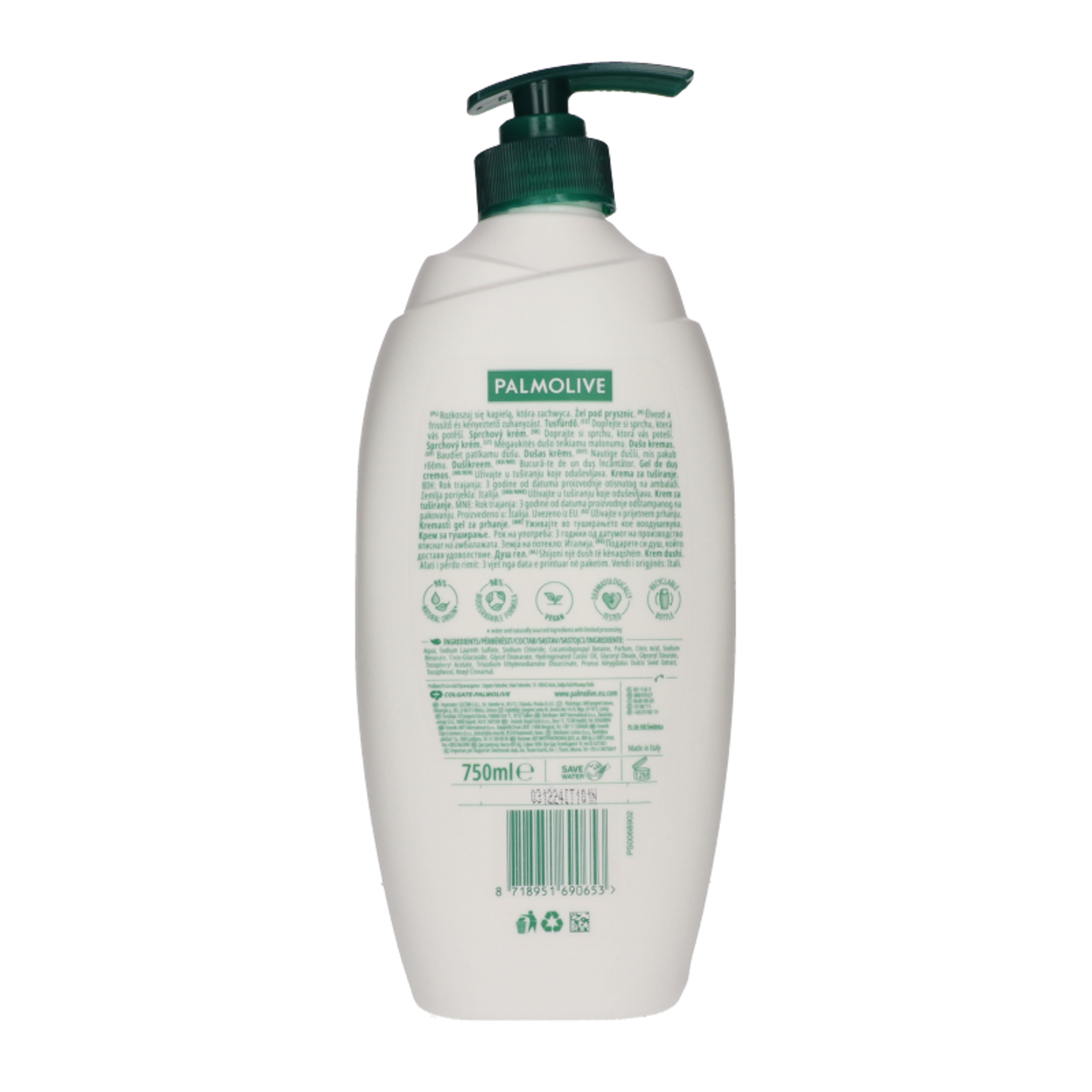 Palmolive Naturals Sensitive tusfürdő - 750 ml-2