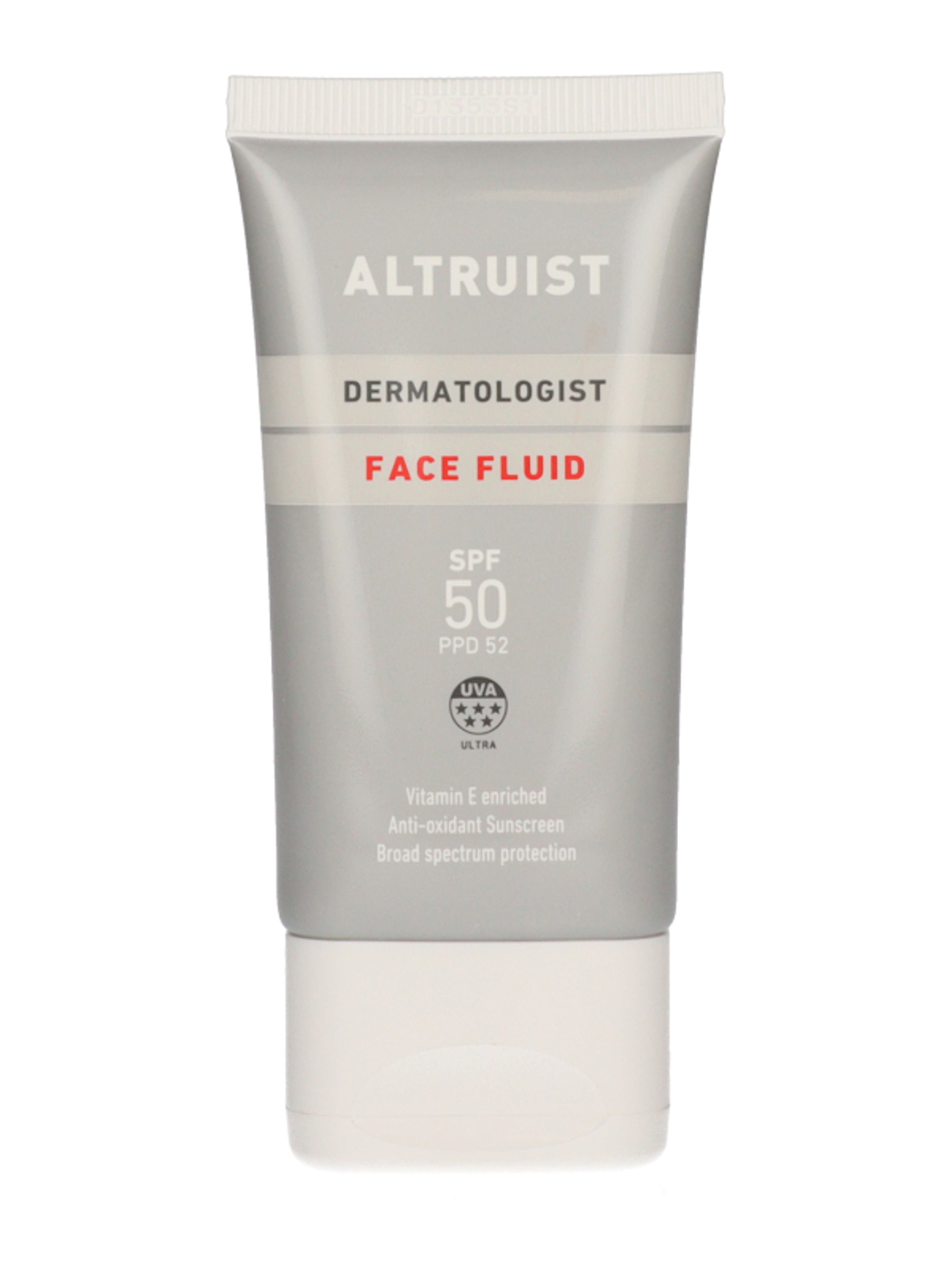 Altruist Dermatologist fényvédő fluid SPF50 - 50 ml-3