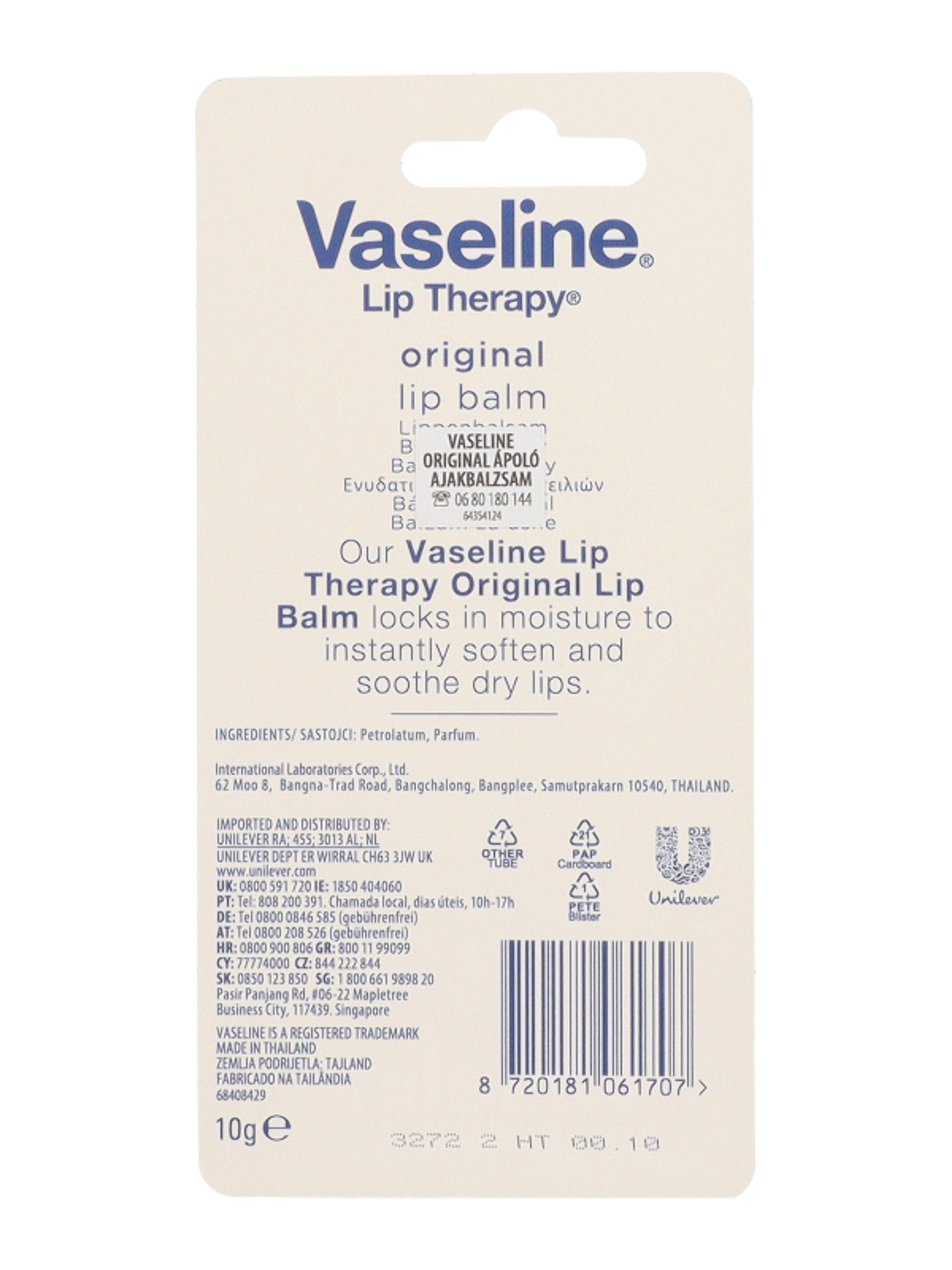 Vaseline ajakápoló balzsam vazelinnel - 10 g-4