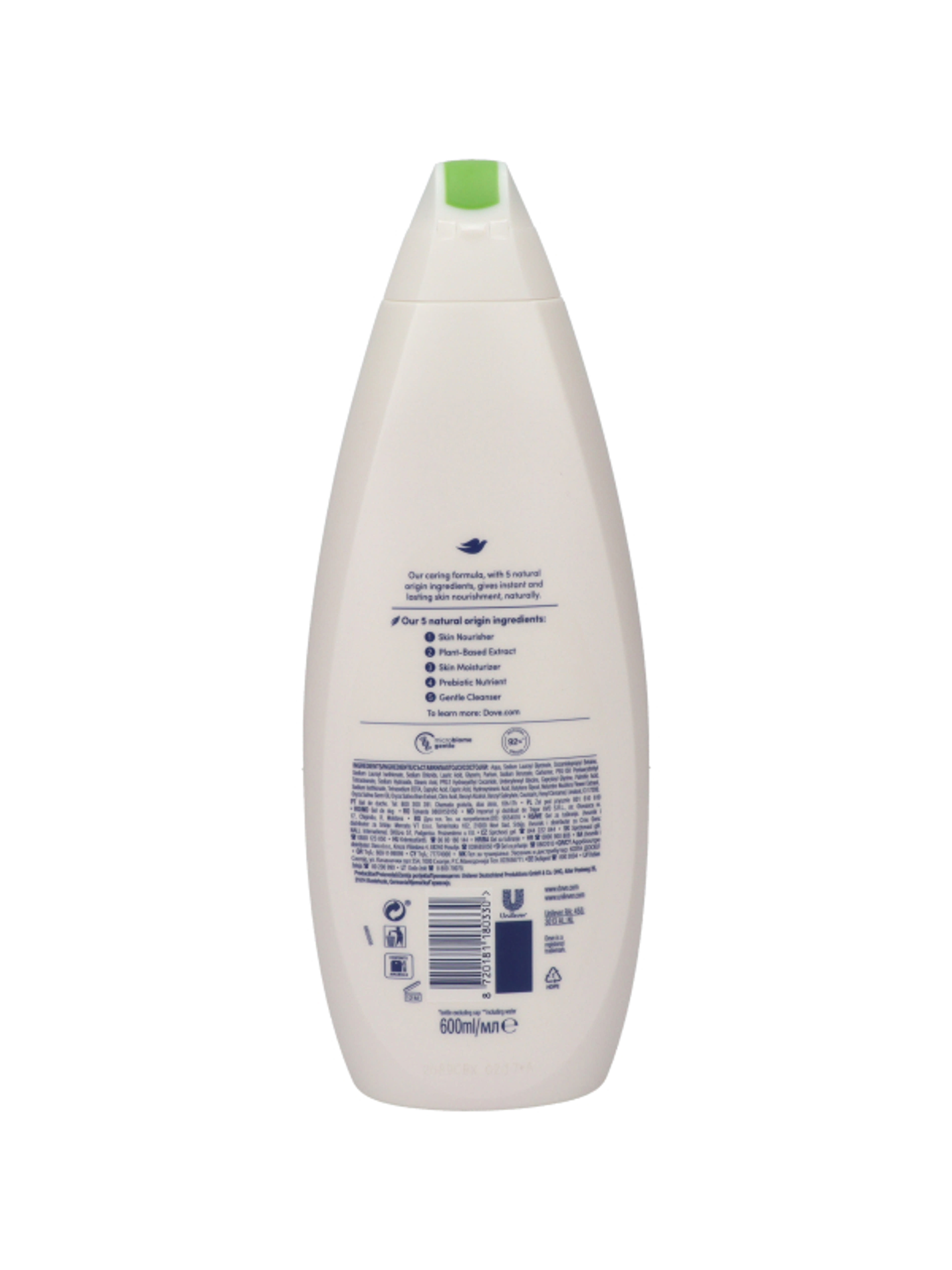 Dove Care by Nature Glowing krémtusfürdő - 600 ml-5