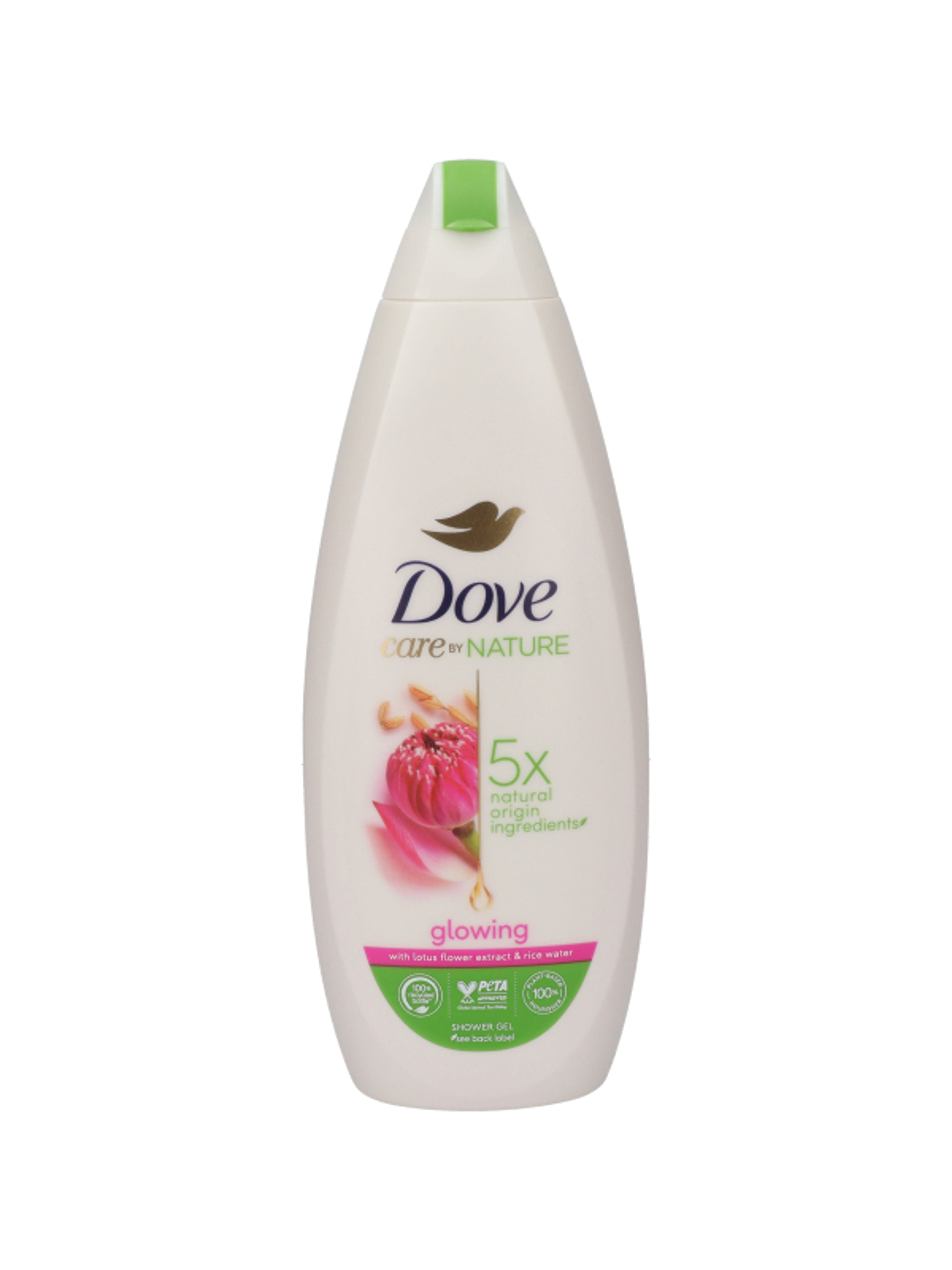 Dove Care by Nature Glowing krémtusfürdő - 600 ml-3