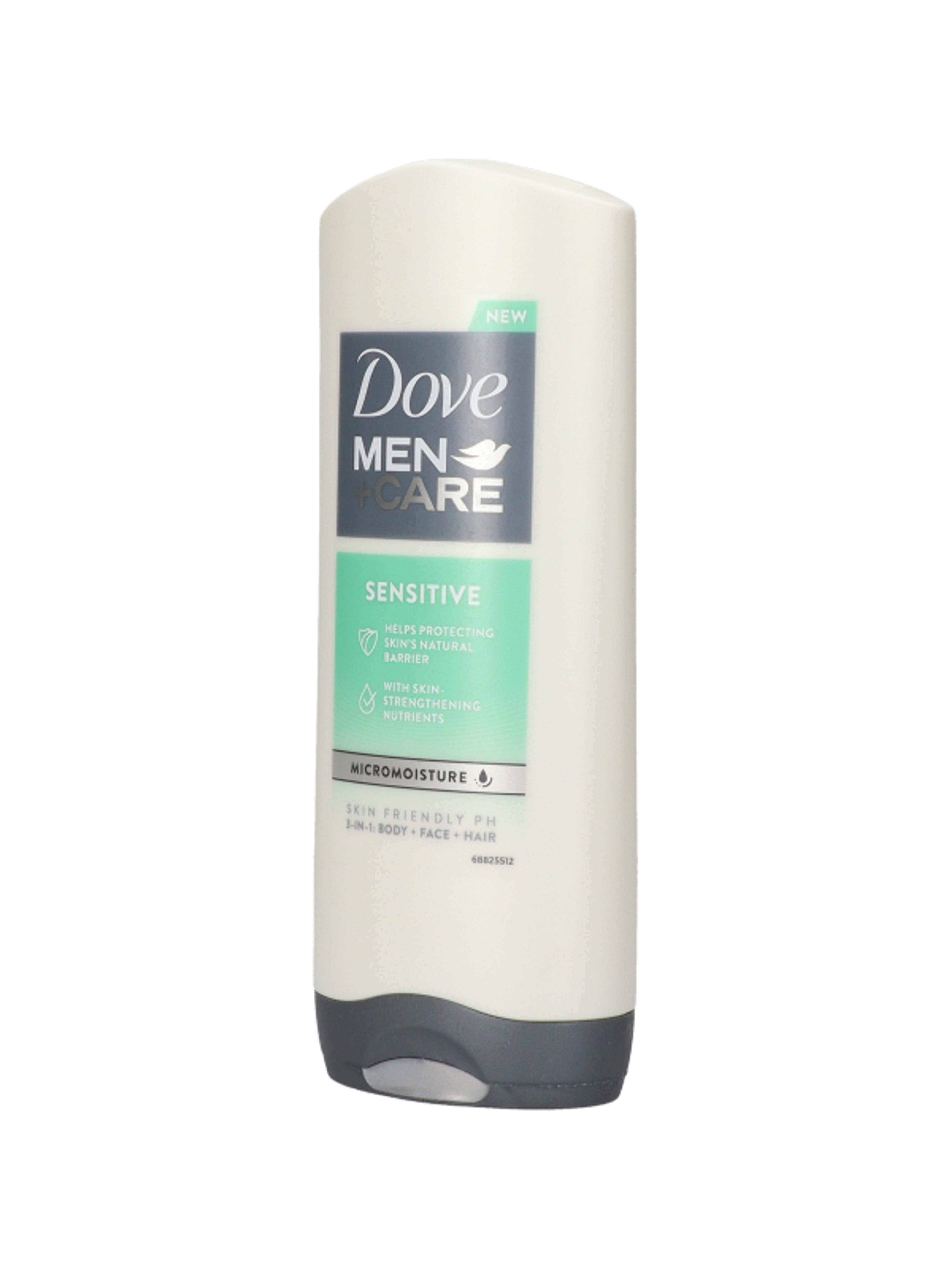 Dove Men+Care Sensitive tusfürdő - 400 ml-4