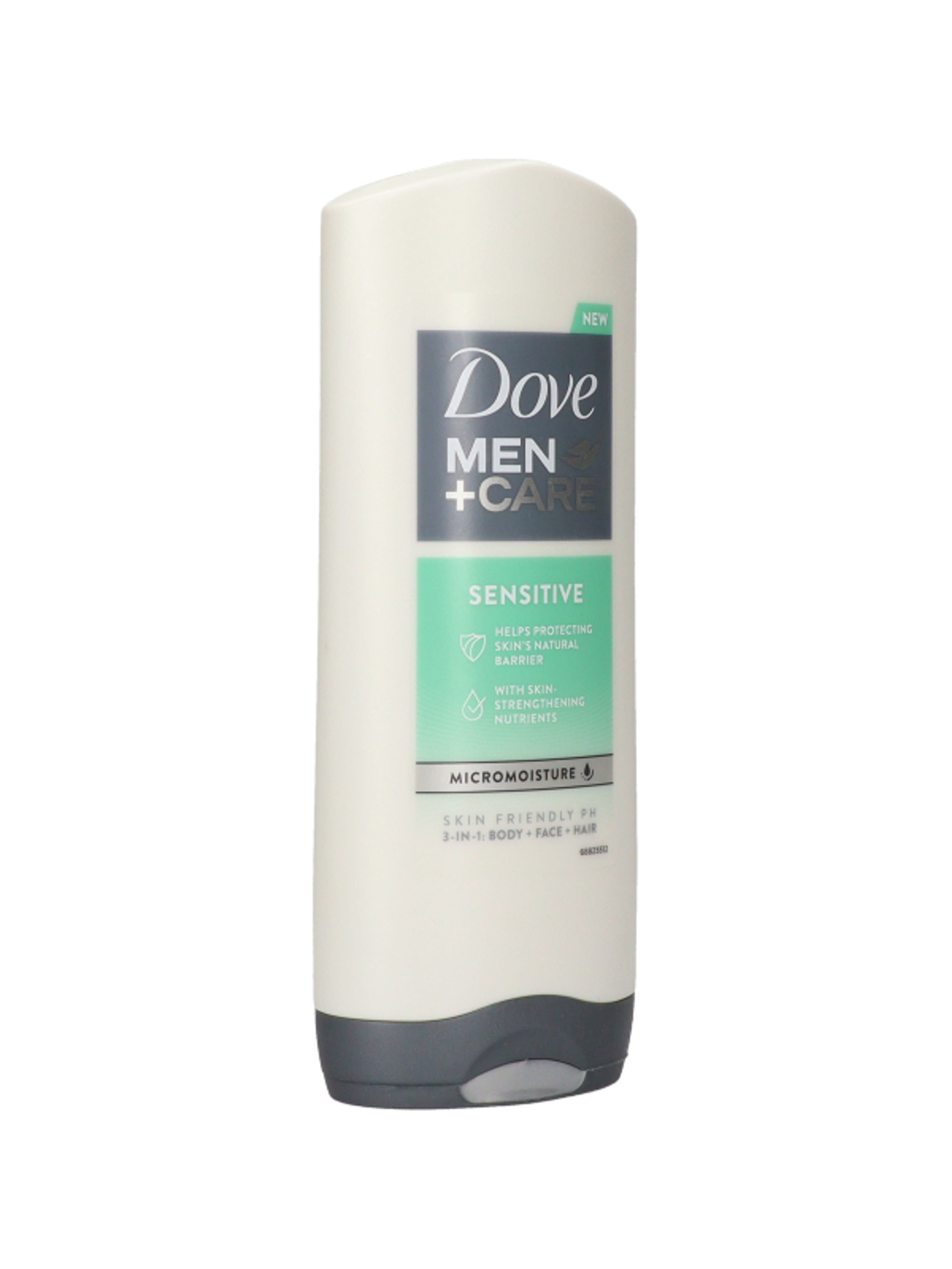 Dove Men+Care Sensitive tusfürdő - 400 ml-6
