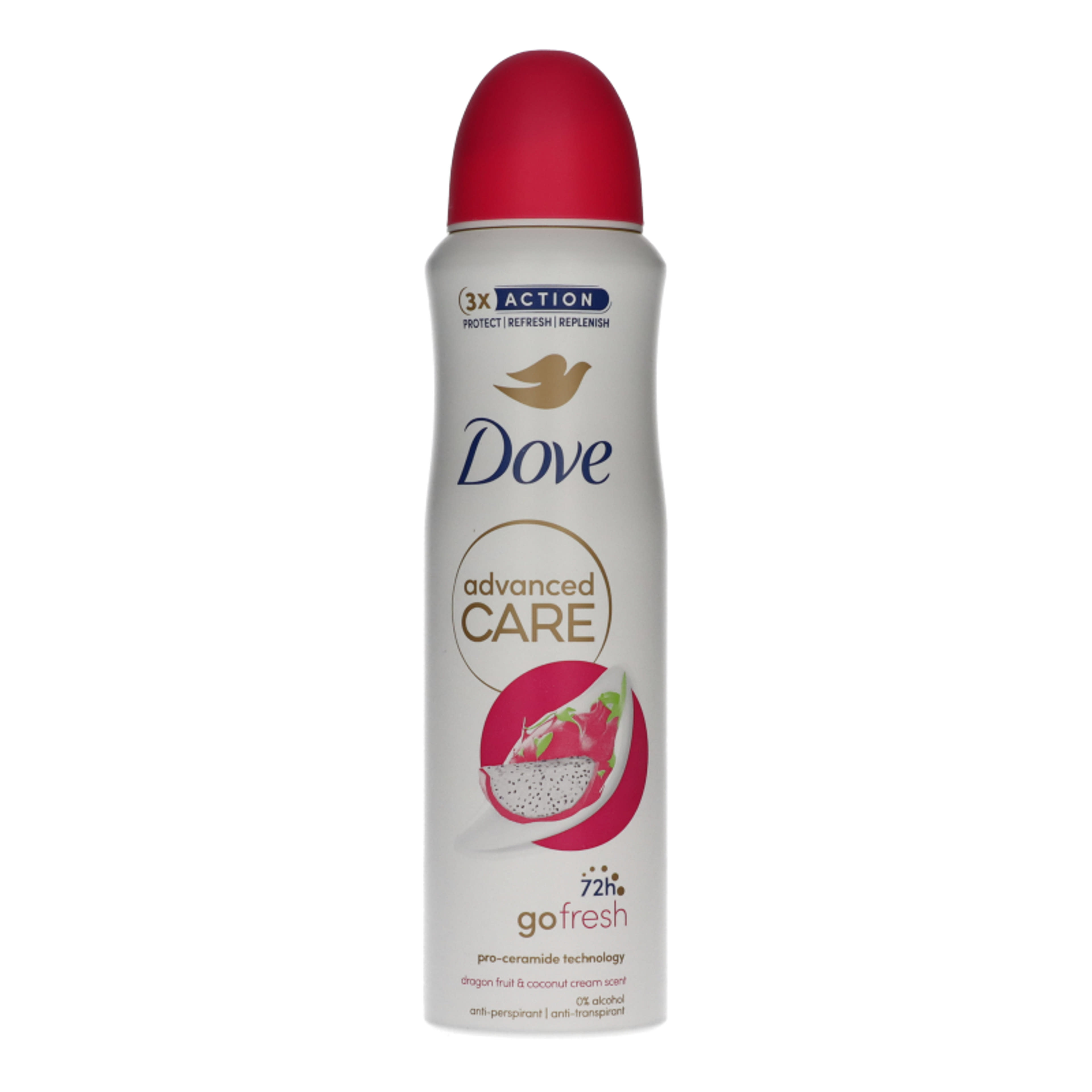 Dove Advanced Care Go Fresh Dragon Fruit & Coconut Cream Scent dezodor spray - 150 ml-2