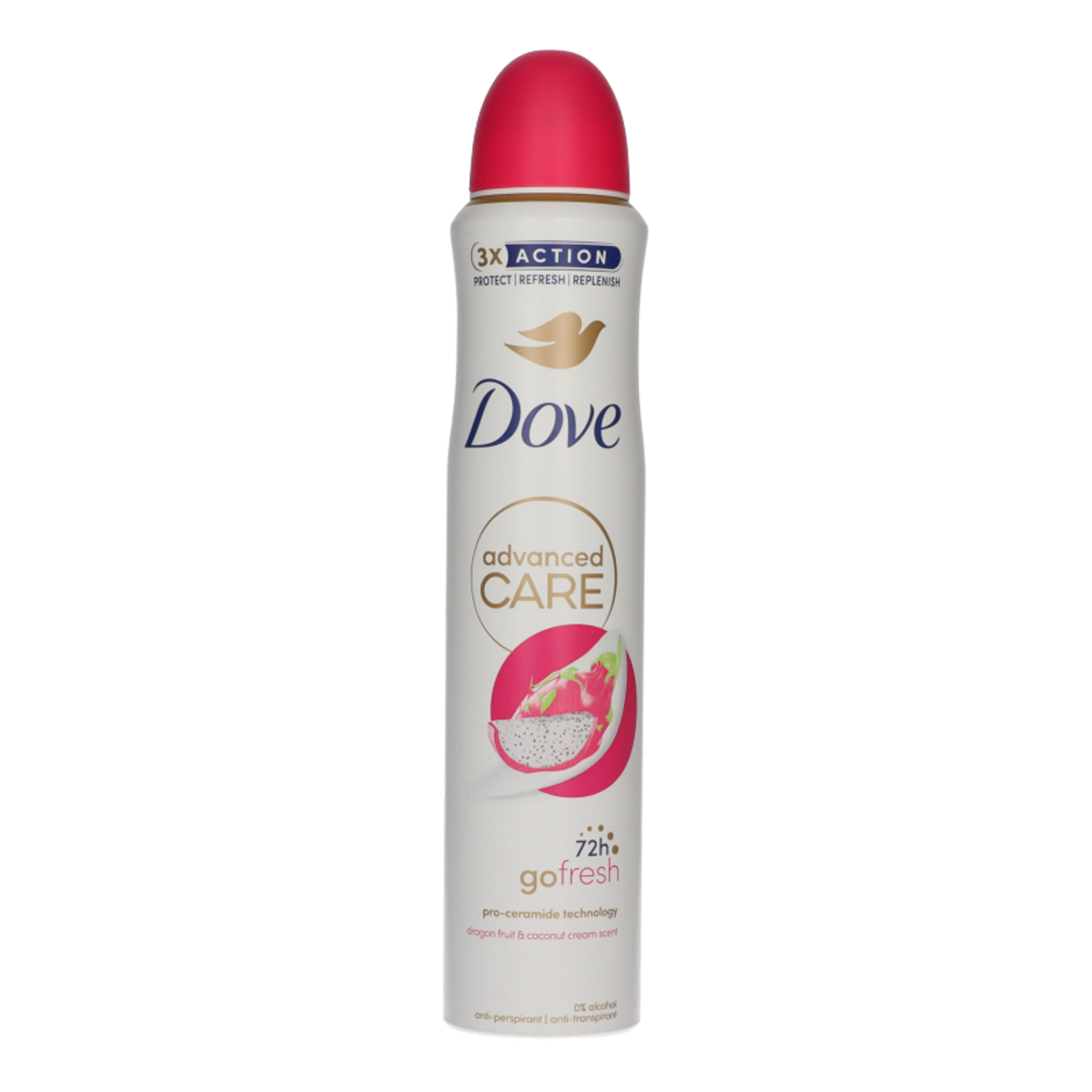 Dove Advanced Care Go Fresh Dragon Fruit & Coconut Cream Scent dezodor spray - 200 ml-2