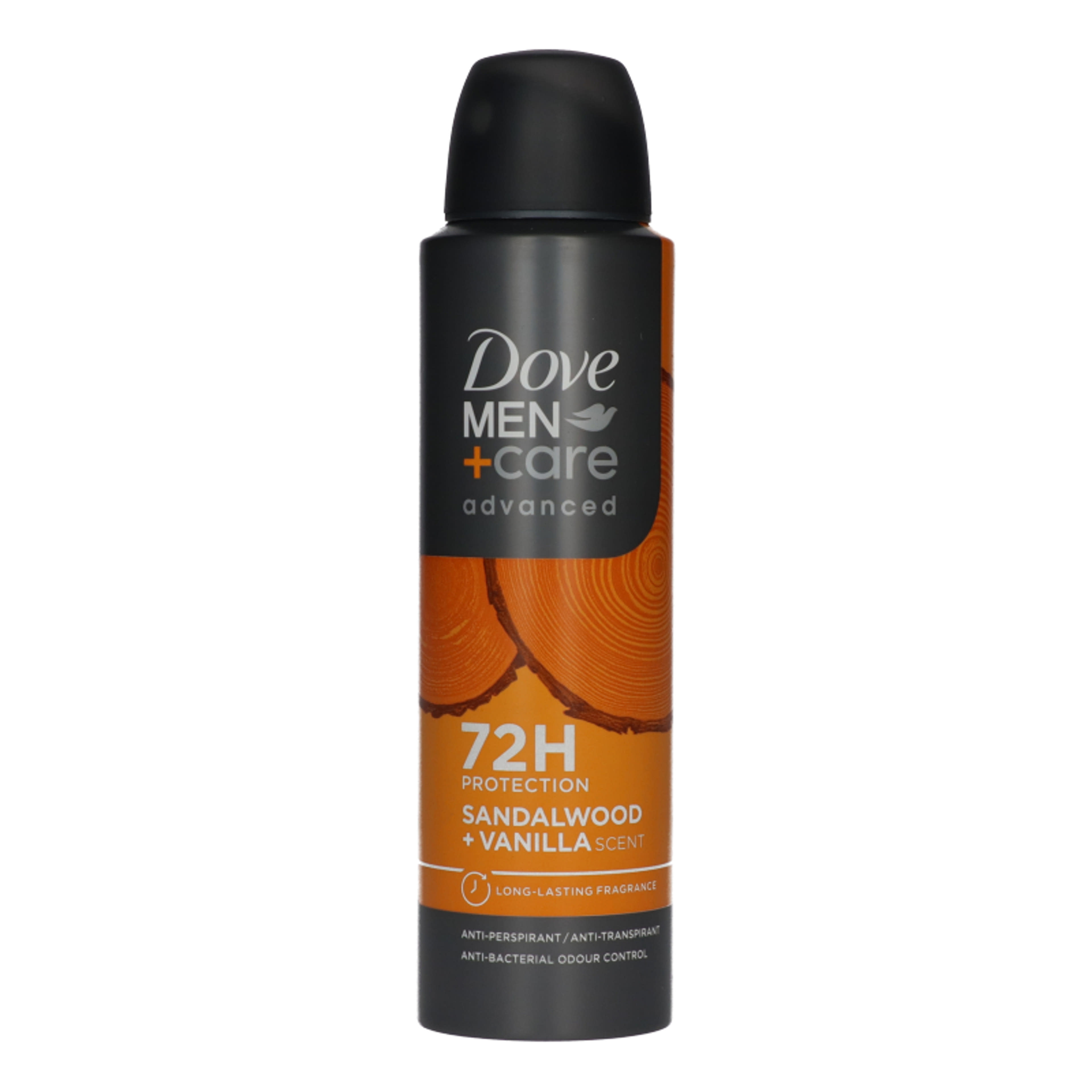 Dove Men+Care Advanced Sandalwood + Vanilla Scent dezodor spray - 150 ml-2