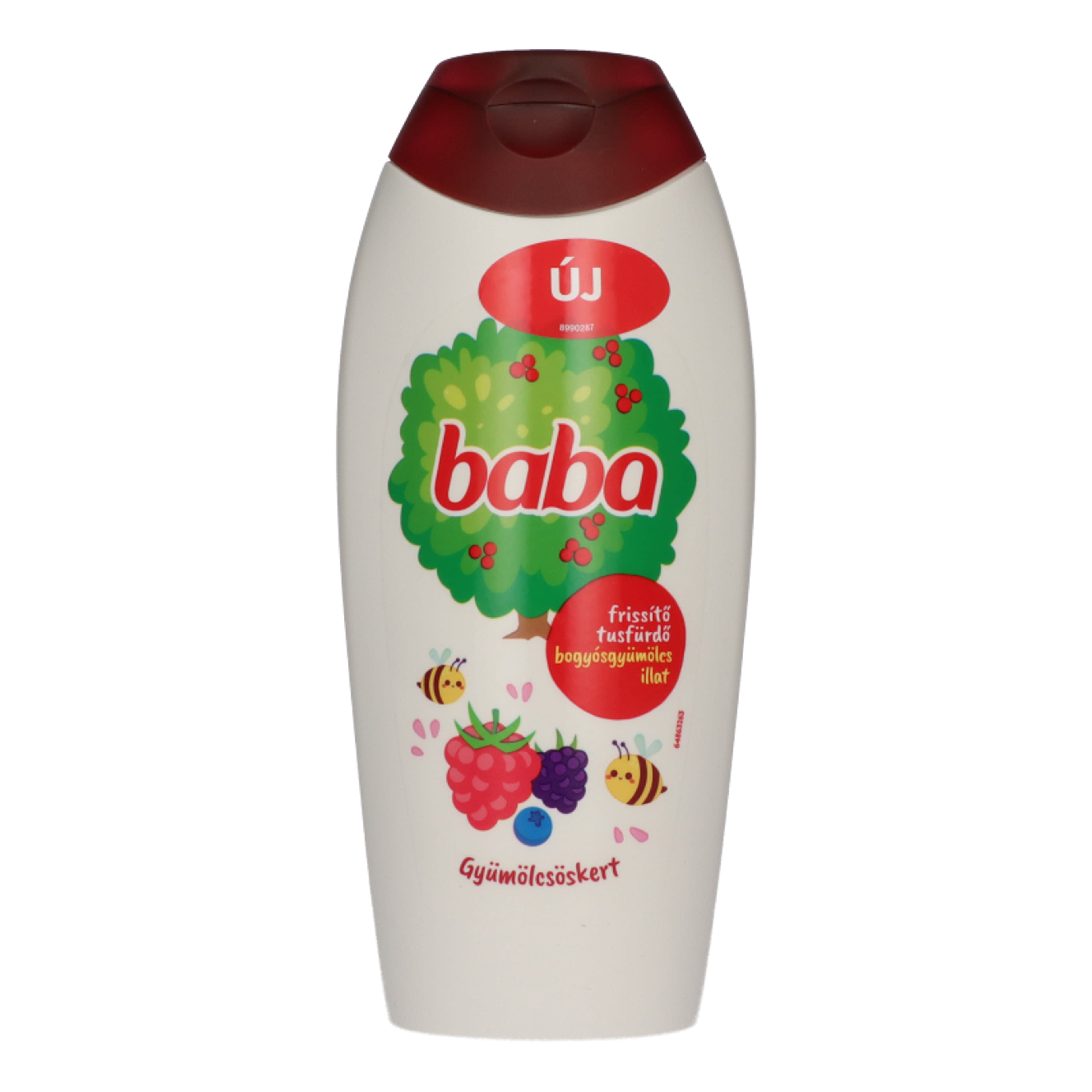 Baba Gyümölcsöskert frissítő tusfürdő bogyósgyümölcs illattal - 400 ml-2