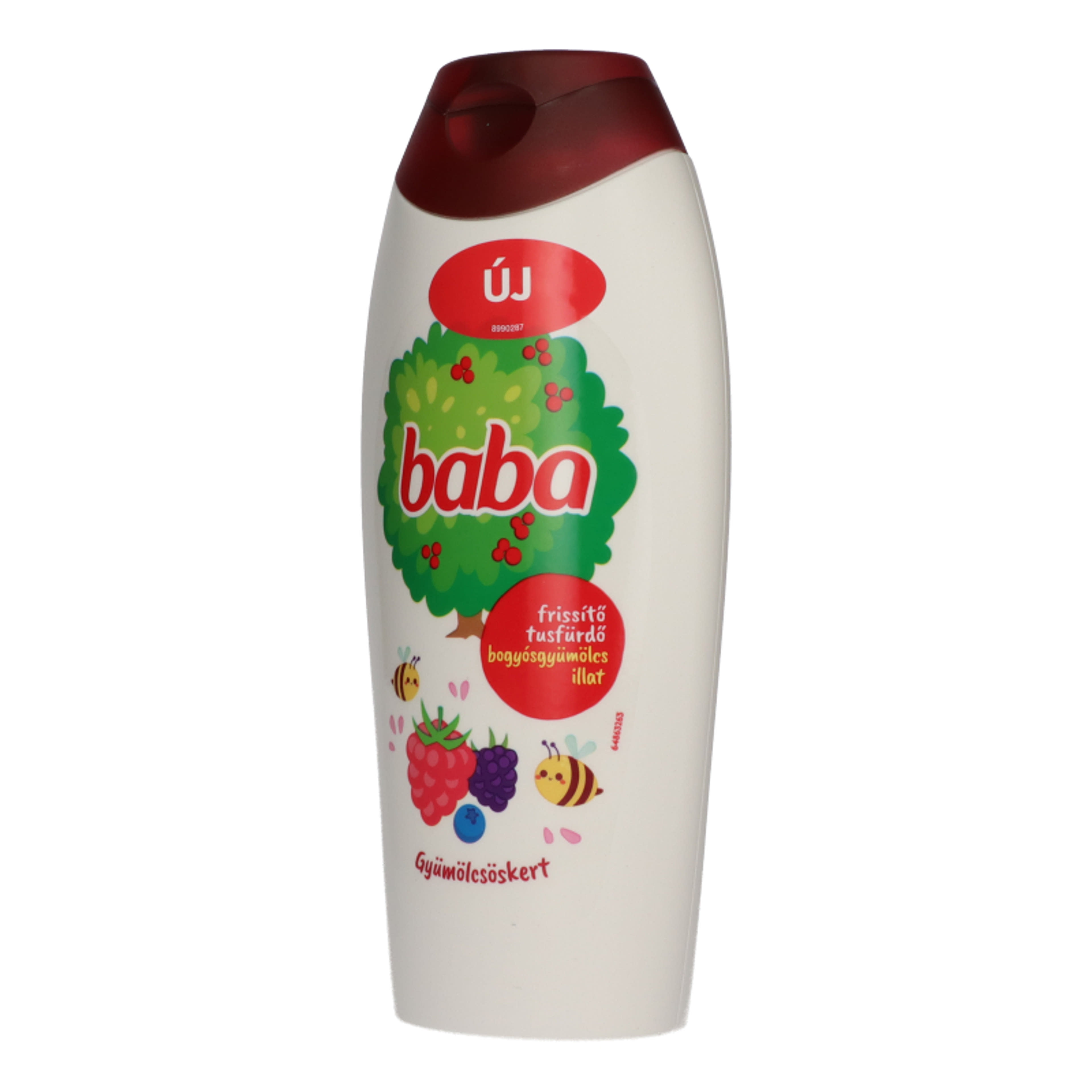 Baba Gyümölcsöskert frissítő tusfürdő bogyósgyümölcs illattal - 400 ml-3