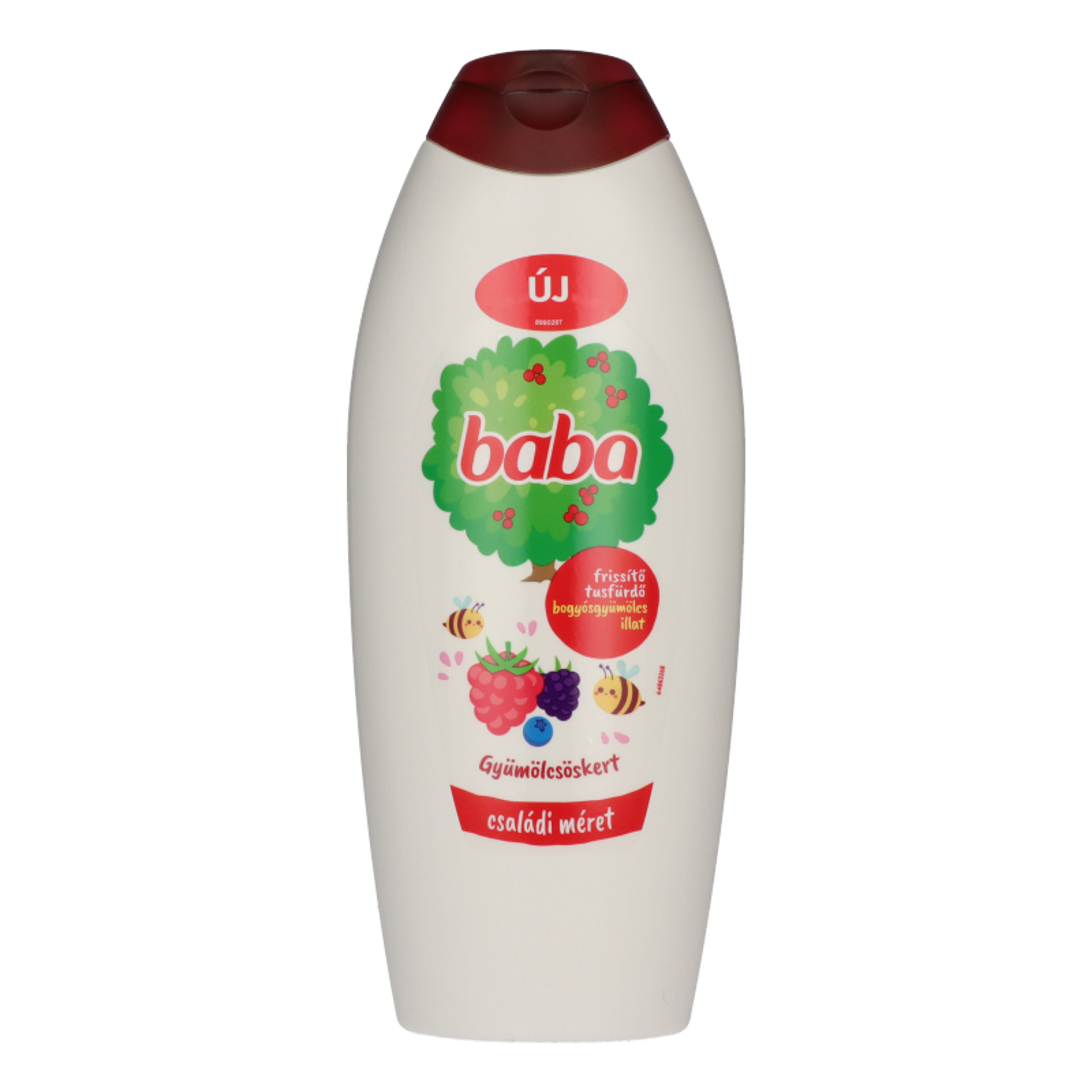 Baba Gyümölcsöskert frissítő tusfürdő bogyósgyümölcs illattal - 750 ml-2