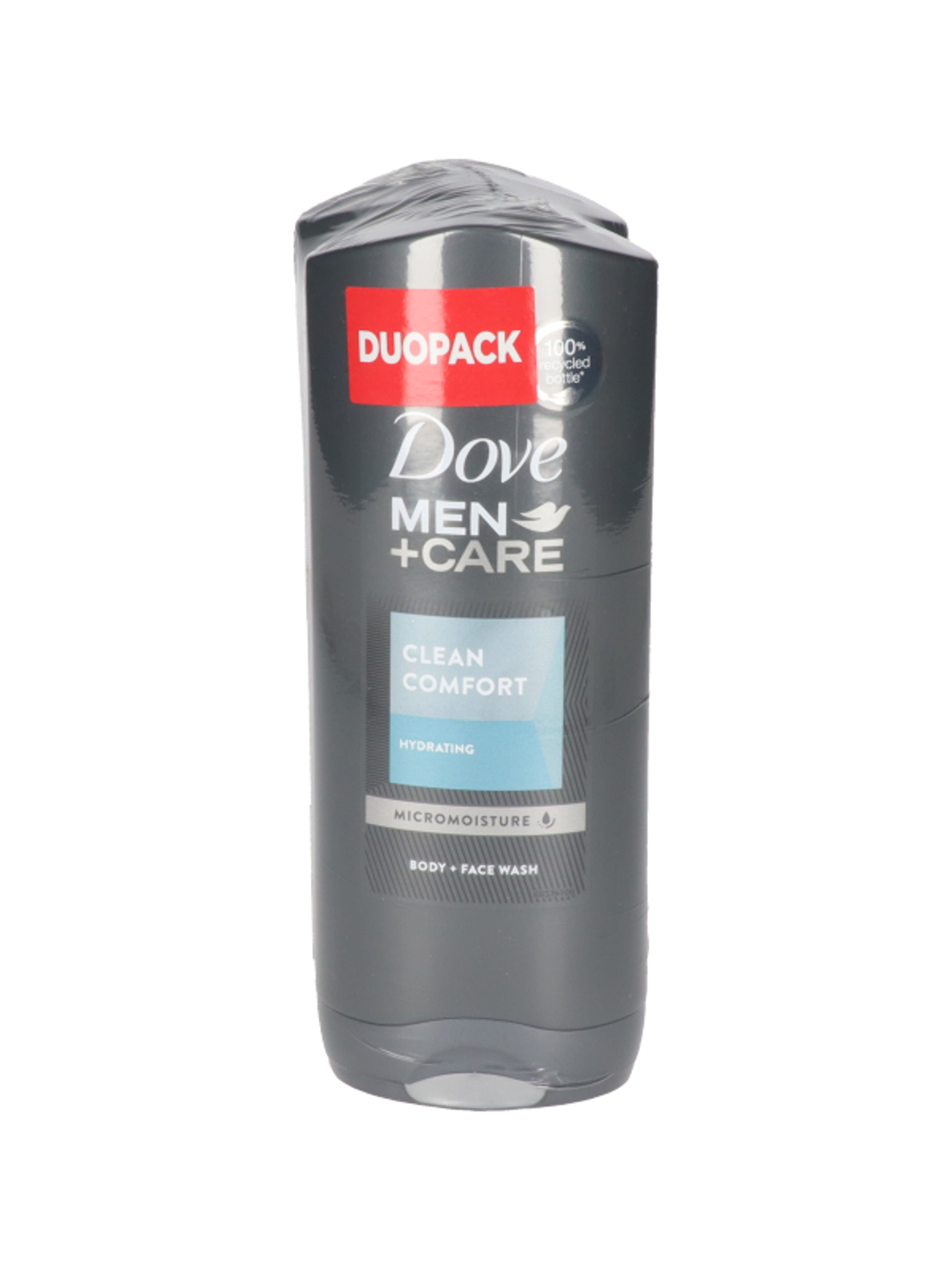 Dove Men+Care tusfürdő, duopack (2x400 ml) - 800 ml