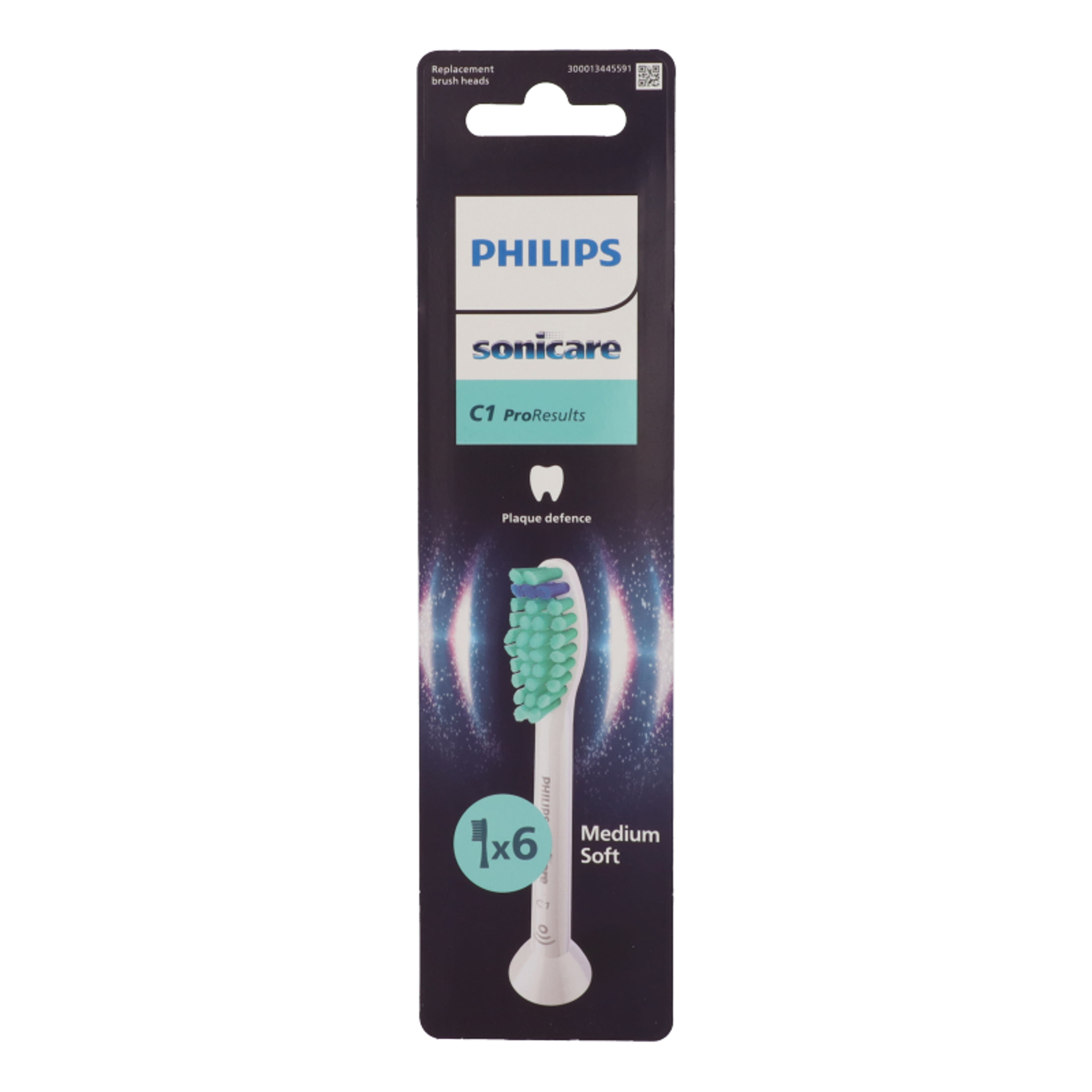 Sonicare ProResults HX6016/87 standard fogkefefej /fehér -  6 db-1