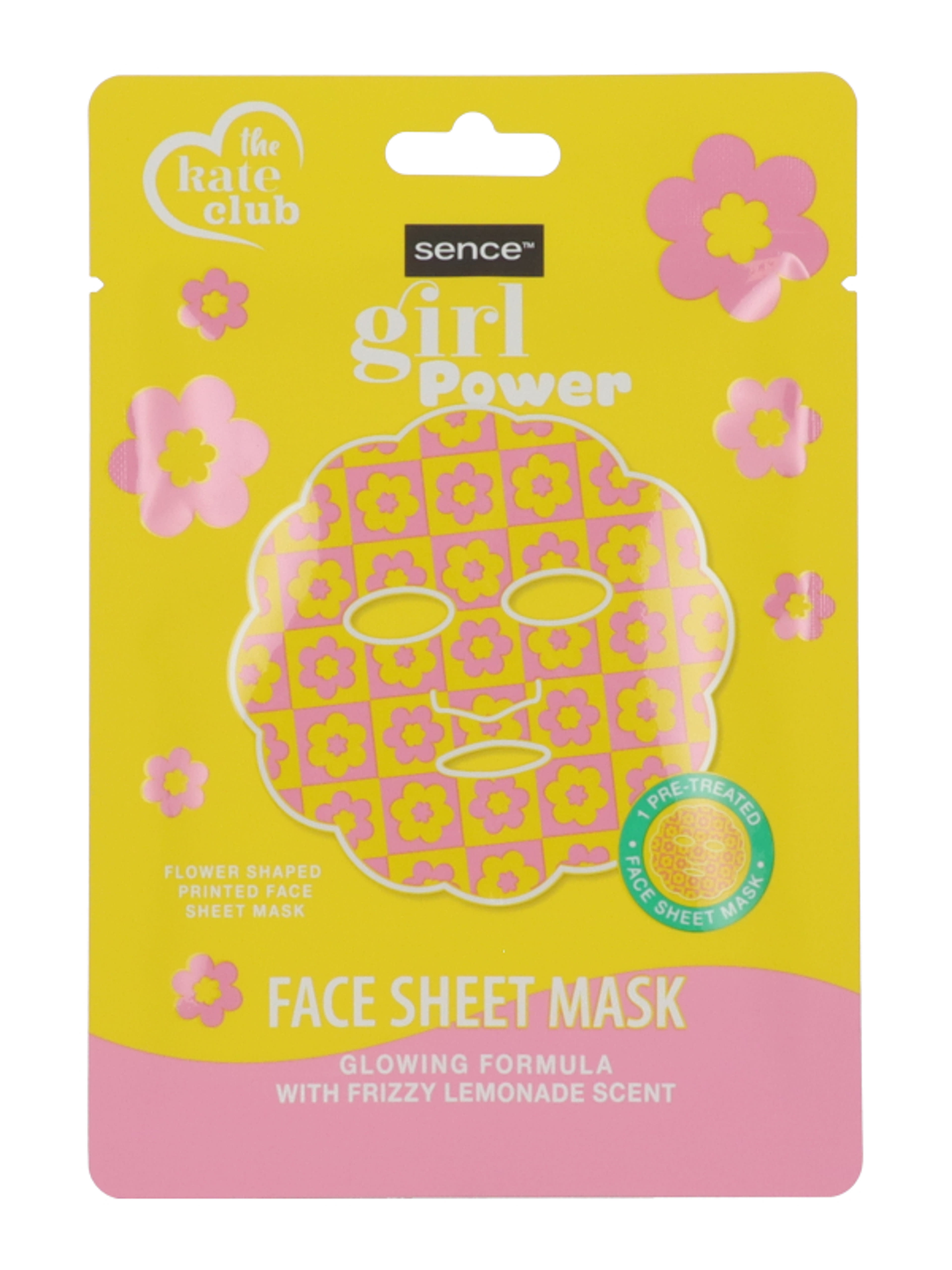 Sence Yellow The Kate Club arcmaszk - 1db-1